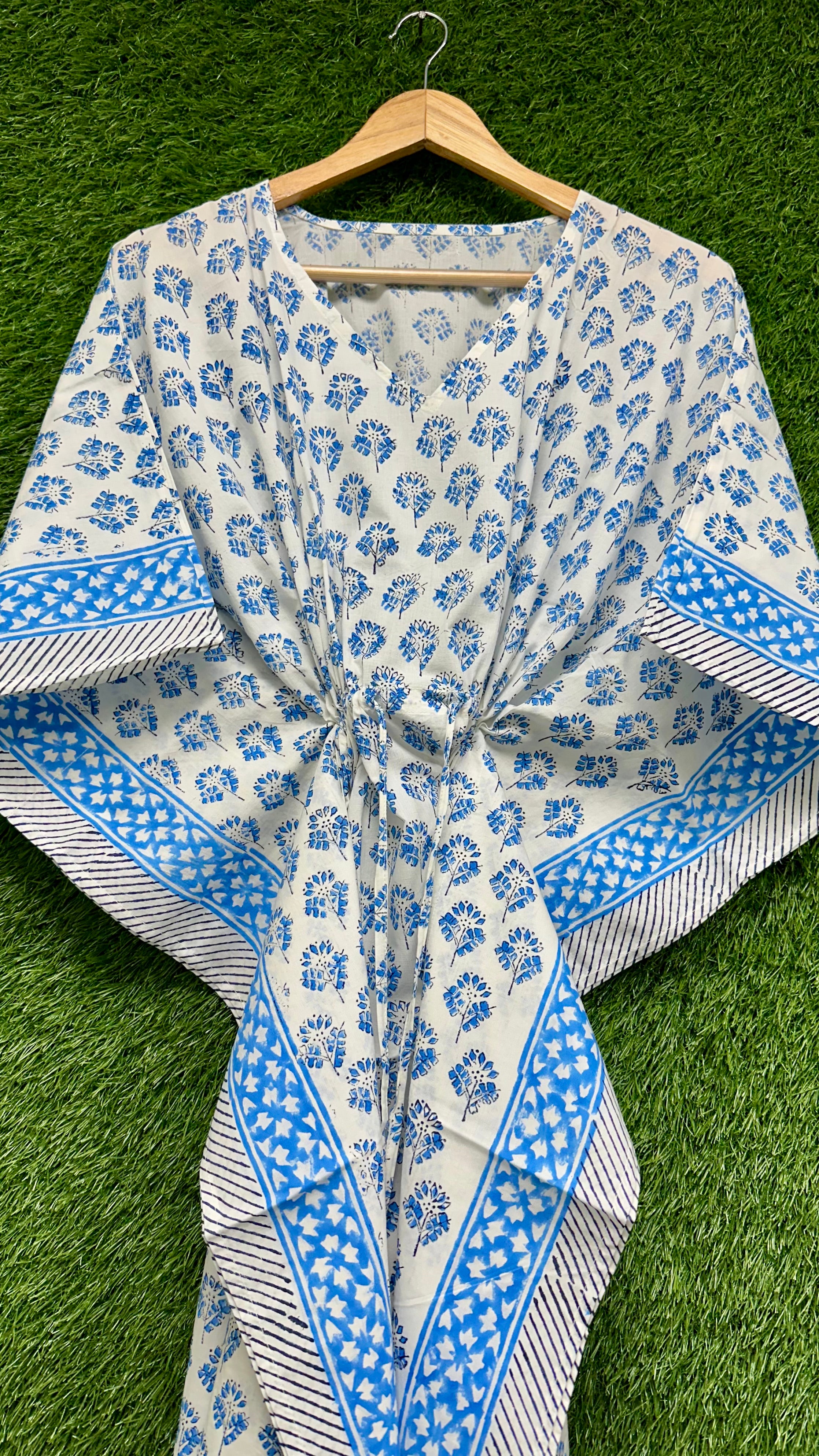 Indian kaftan for women summer loungewear dress