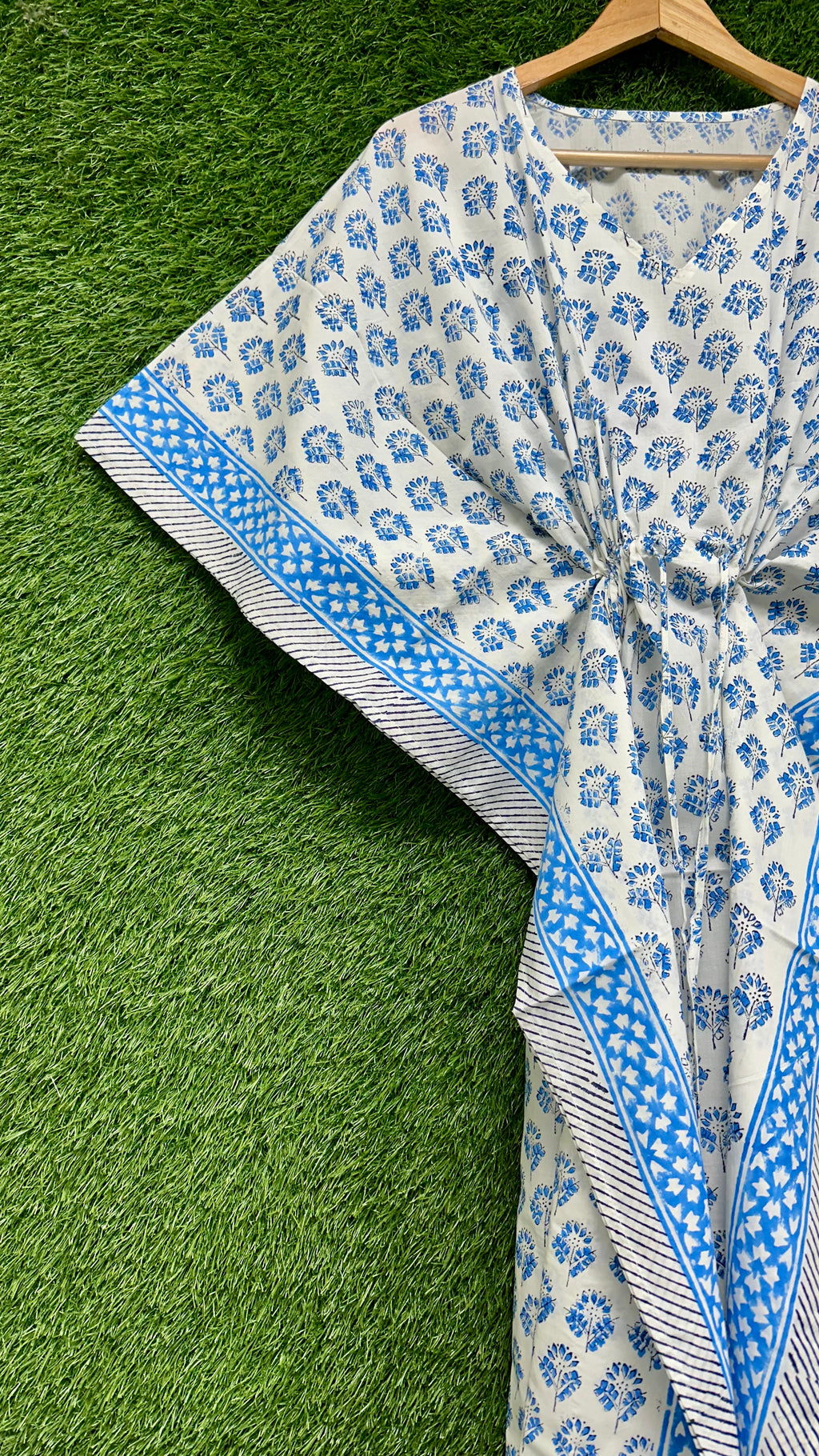 Indian kaftan for women summer loungewear dress