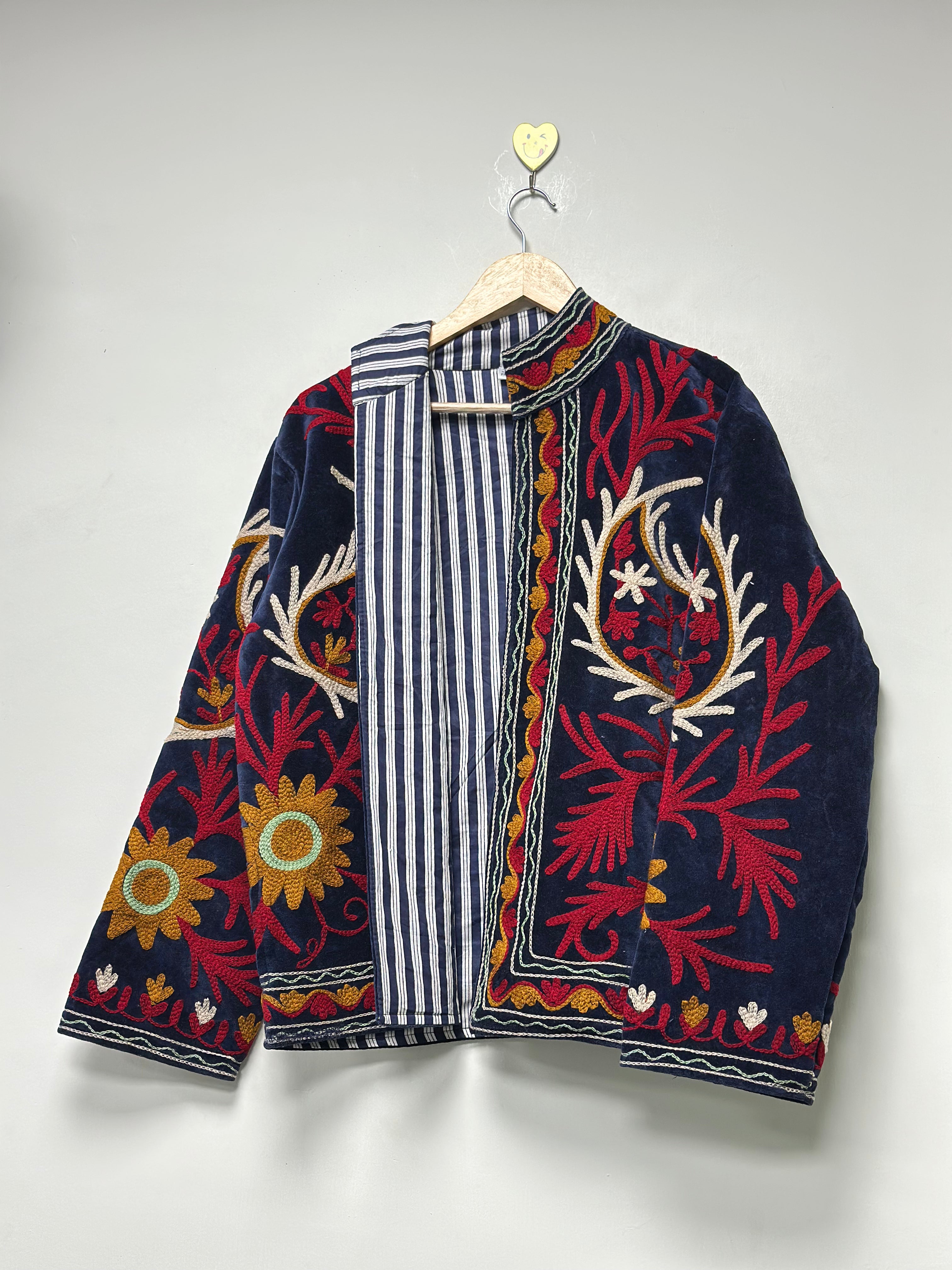 Image of Bohemian Floral Coat Women's Wear