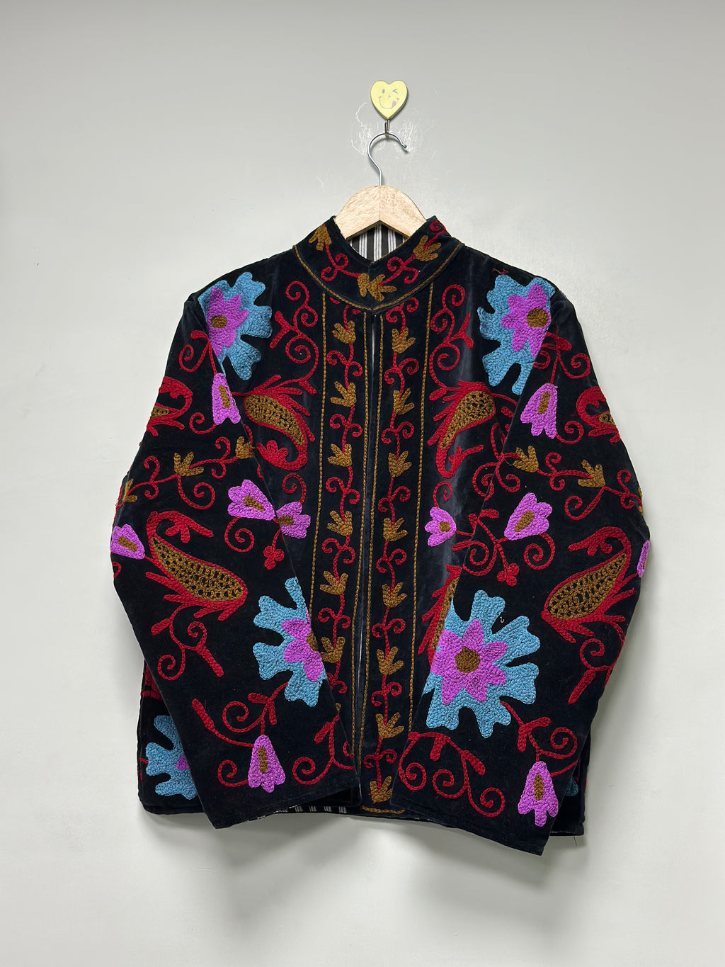 Stylish Handmade Suzani Jacket Vintage Boho Cotton Coat