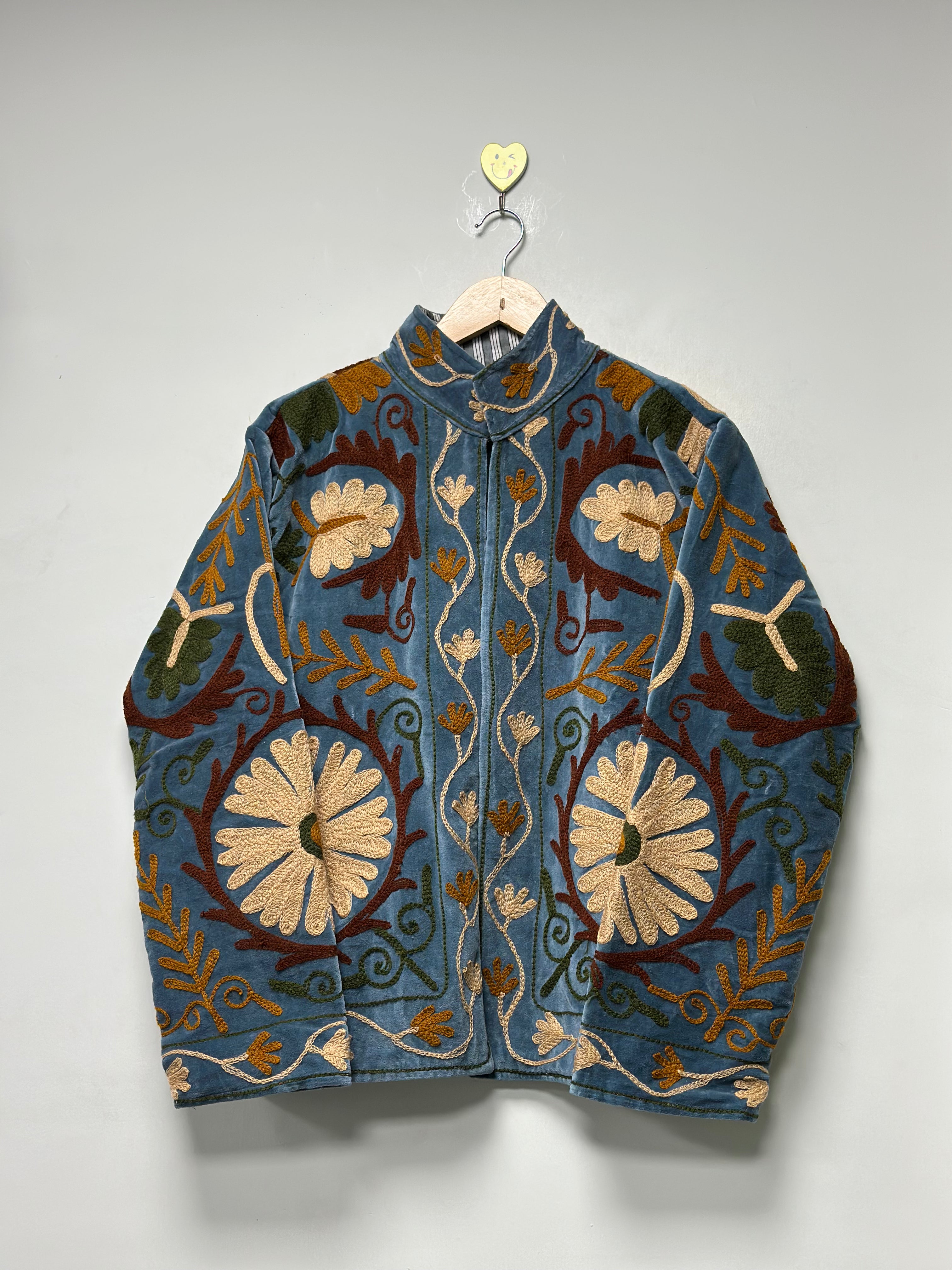 Colorful Bohemian Cotton Suzani Jacket
