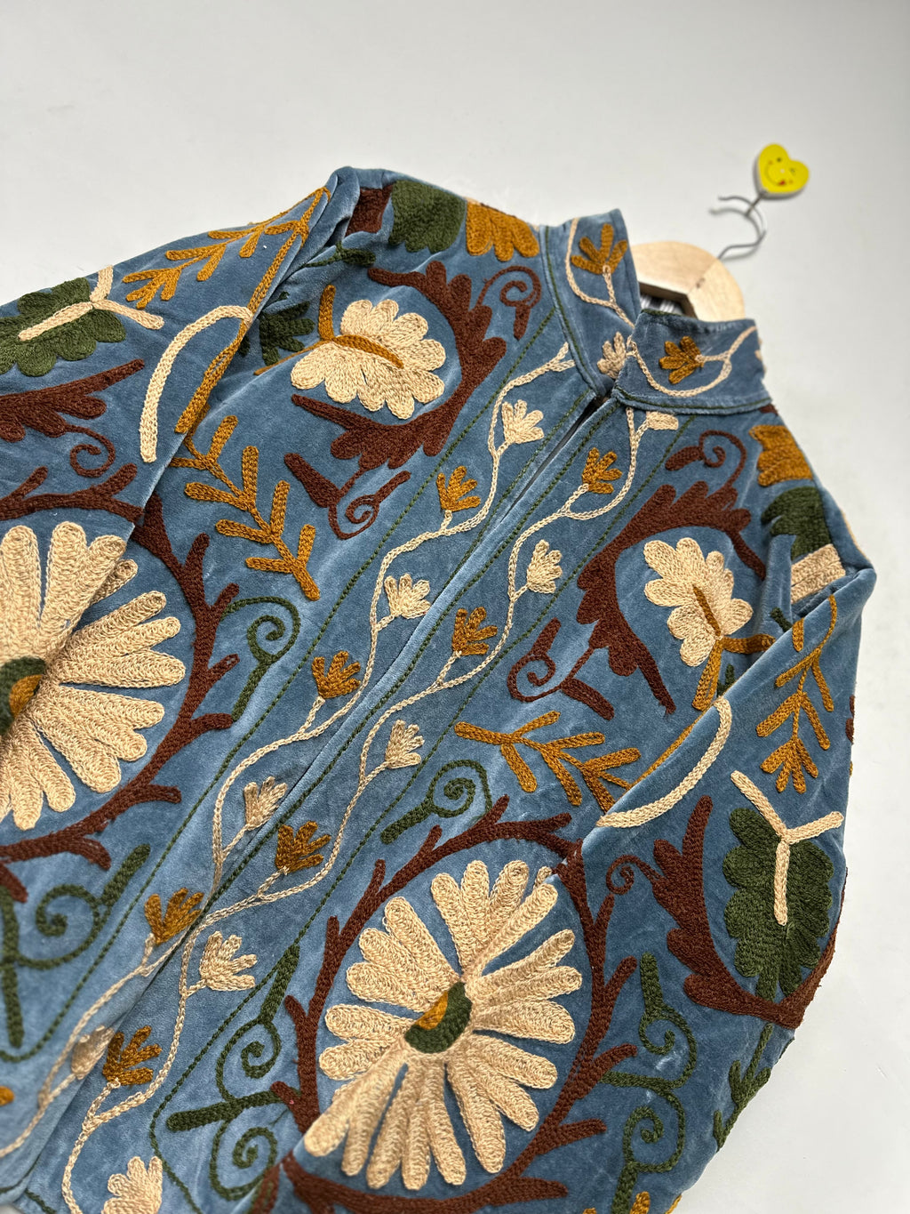 Colorful Bohemian Cotton Suzani Jacket
