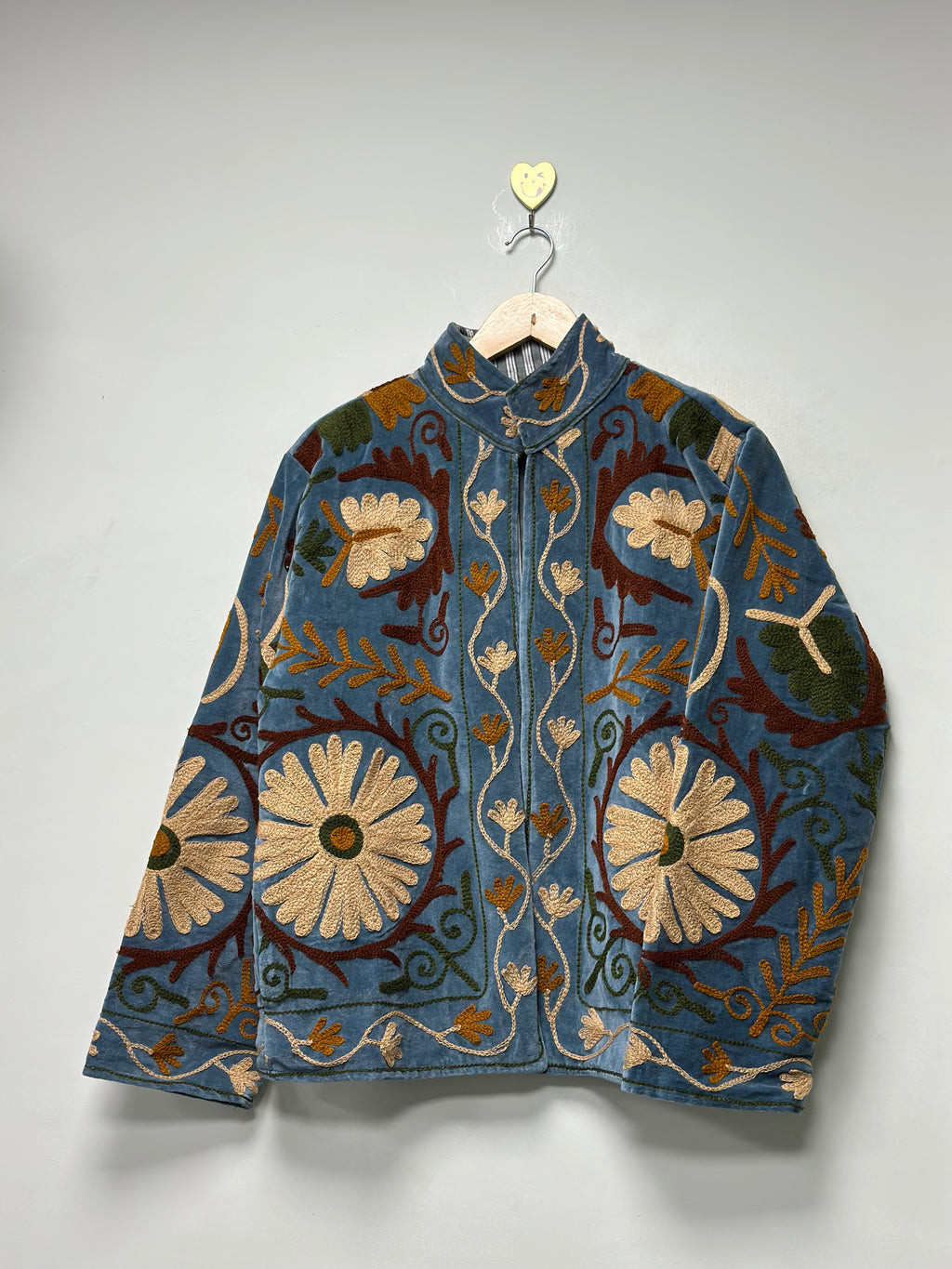Colorful Bohemian Cotton Suzani Jacket