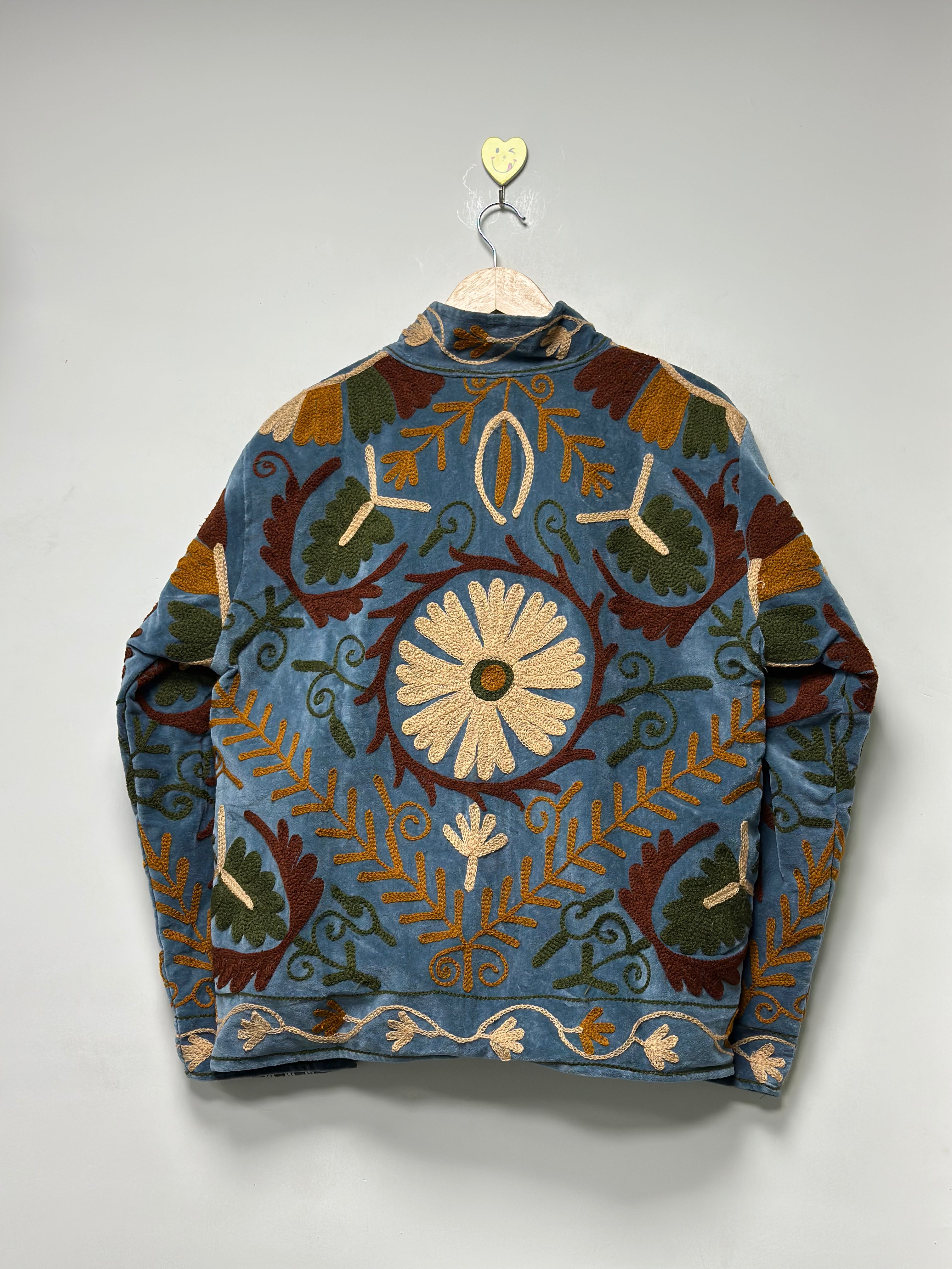 Colorful Bohemian Cotton Suzani Jacket
