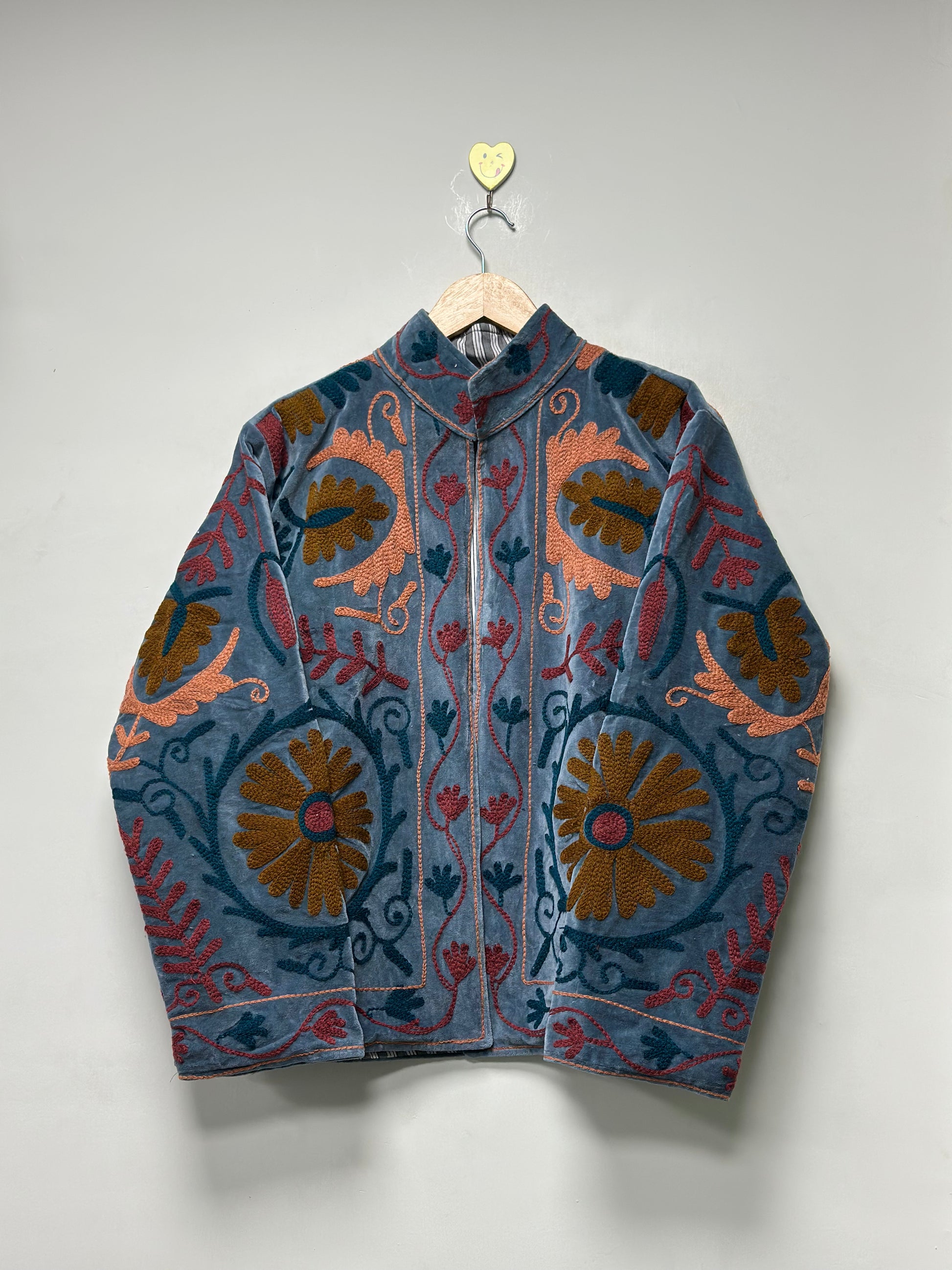 Bohemian Handmade Cotton Suzani Jacket for Women