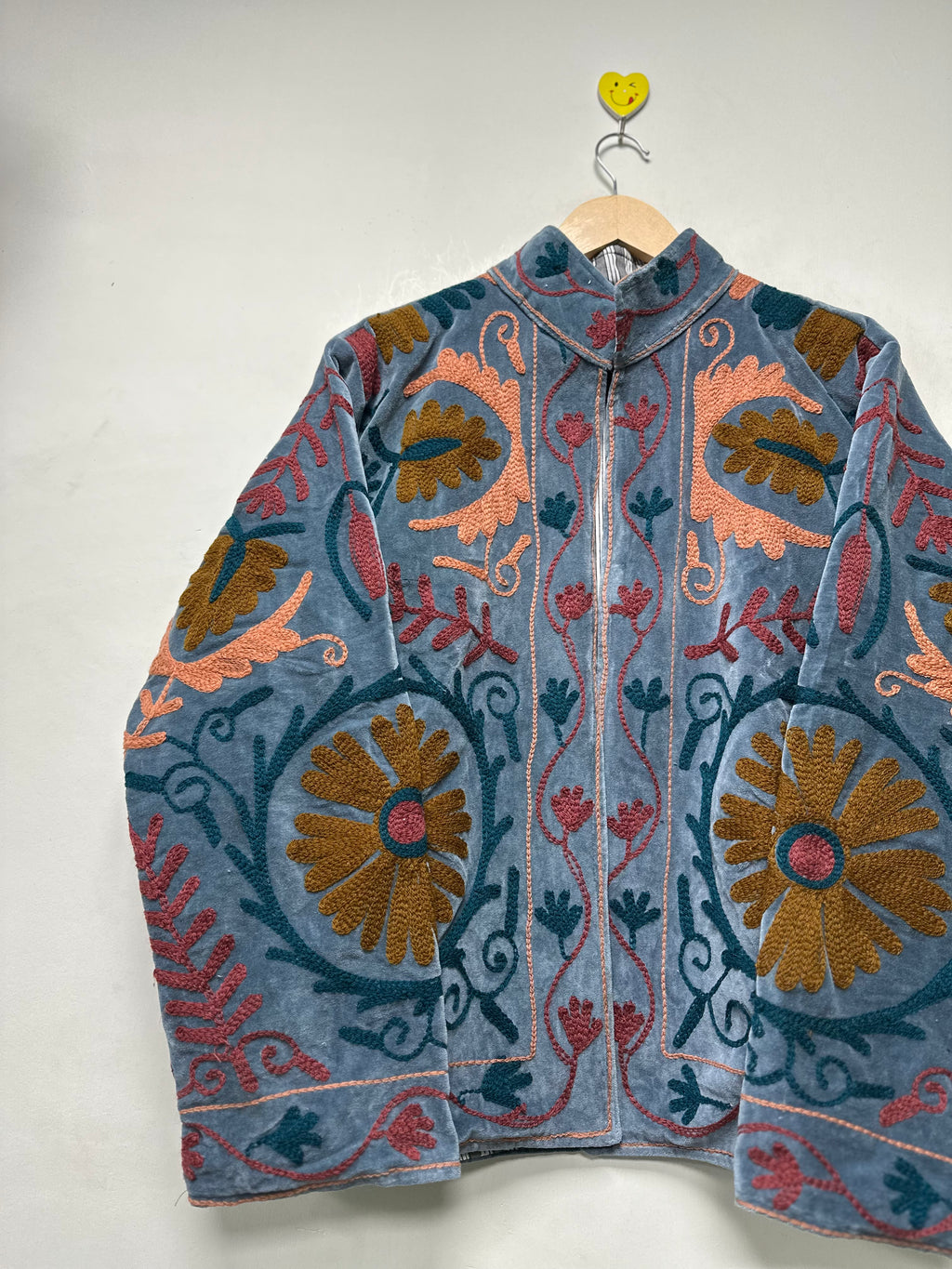 Bohemian Handmade Cotton Suzani Jacket for Women