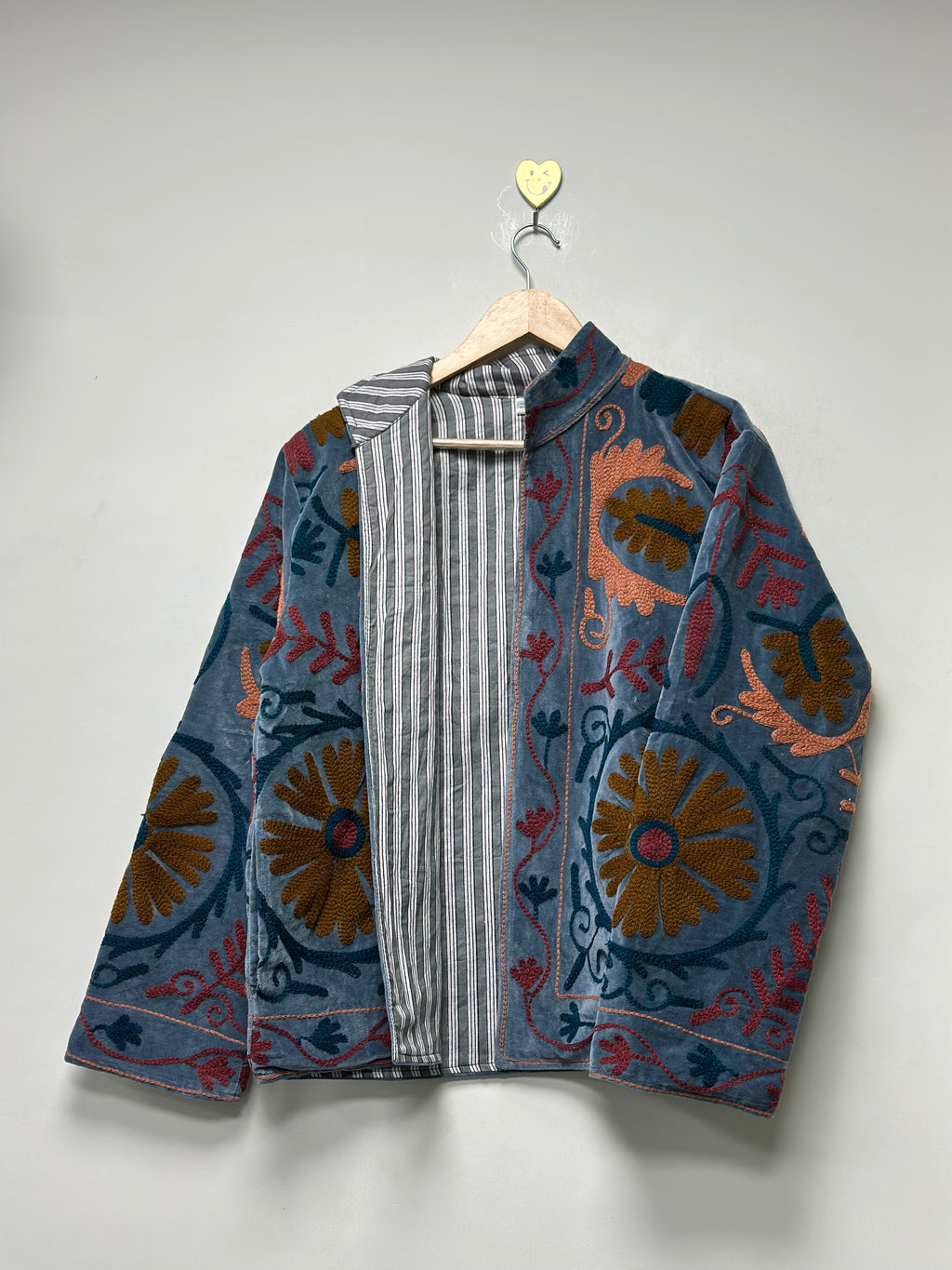 Bohemian Handmade Cotton Suzani Jacket for Women