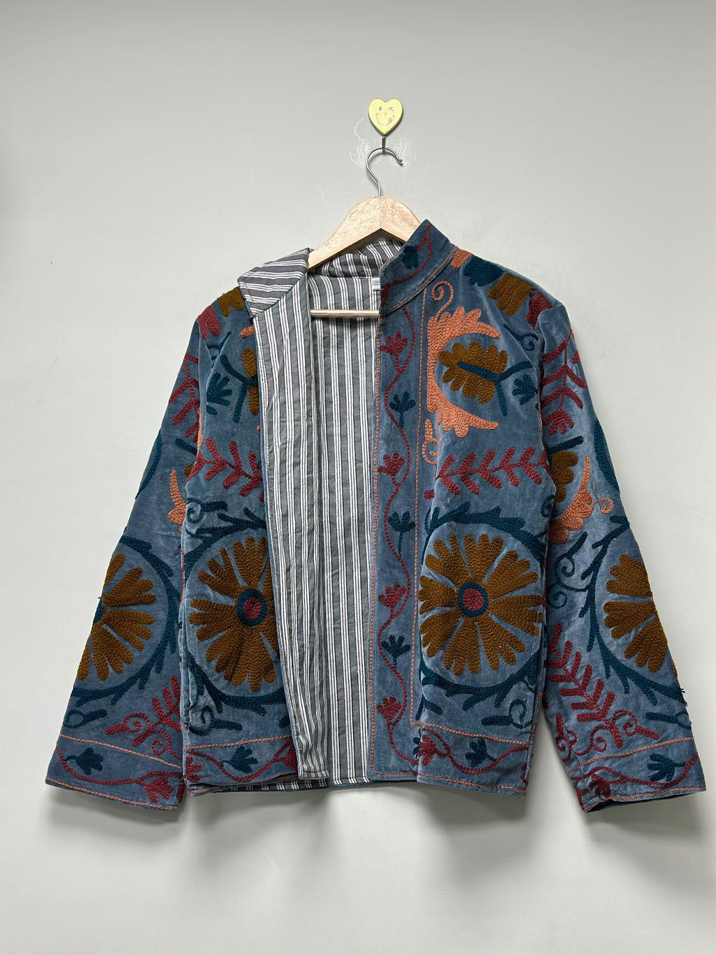 Bohemian Handmade Cotton Suzani Jacket for Women