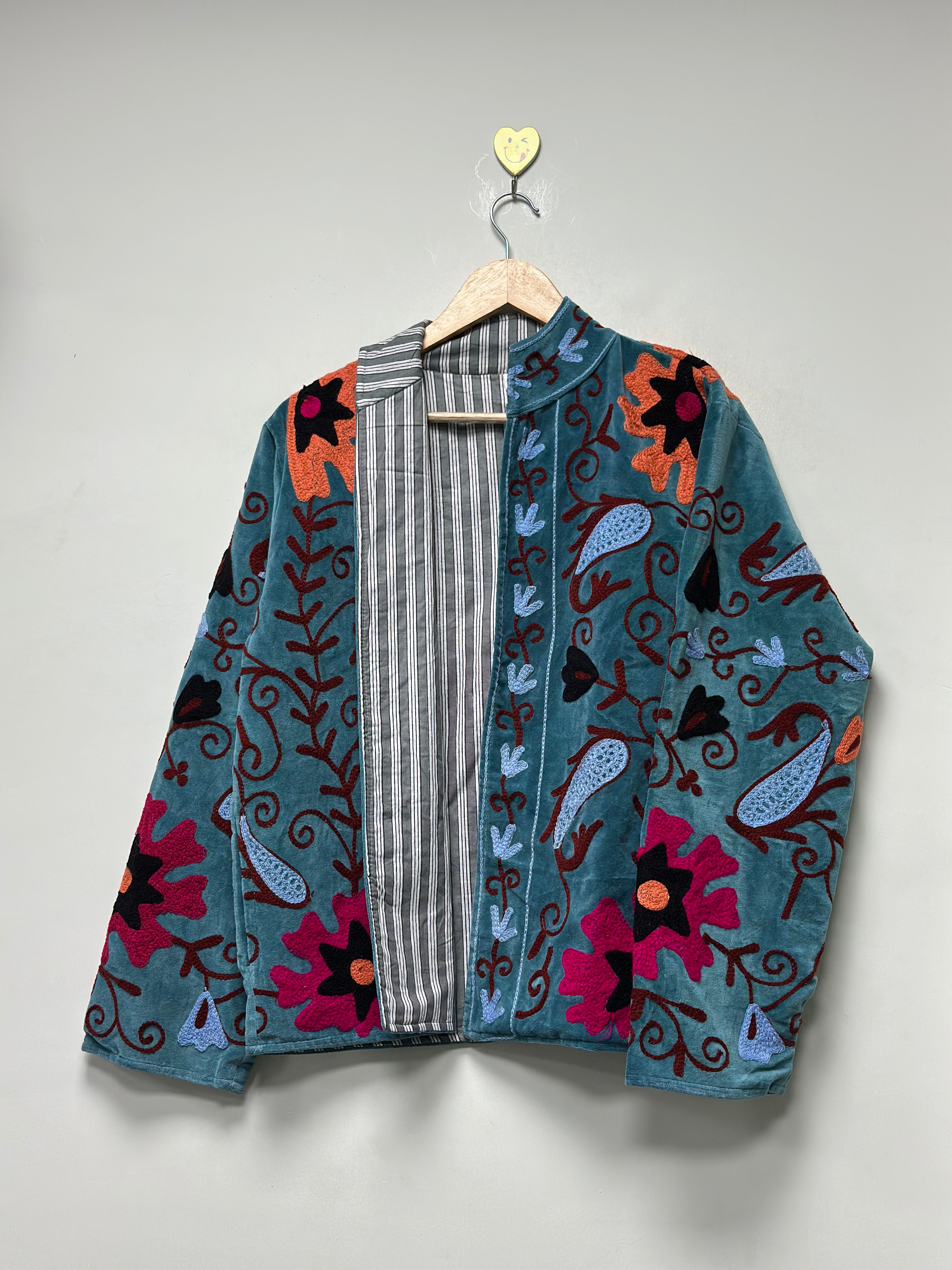 Image of Vintage Style Handmade Cotton Jacket