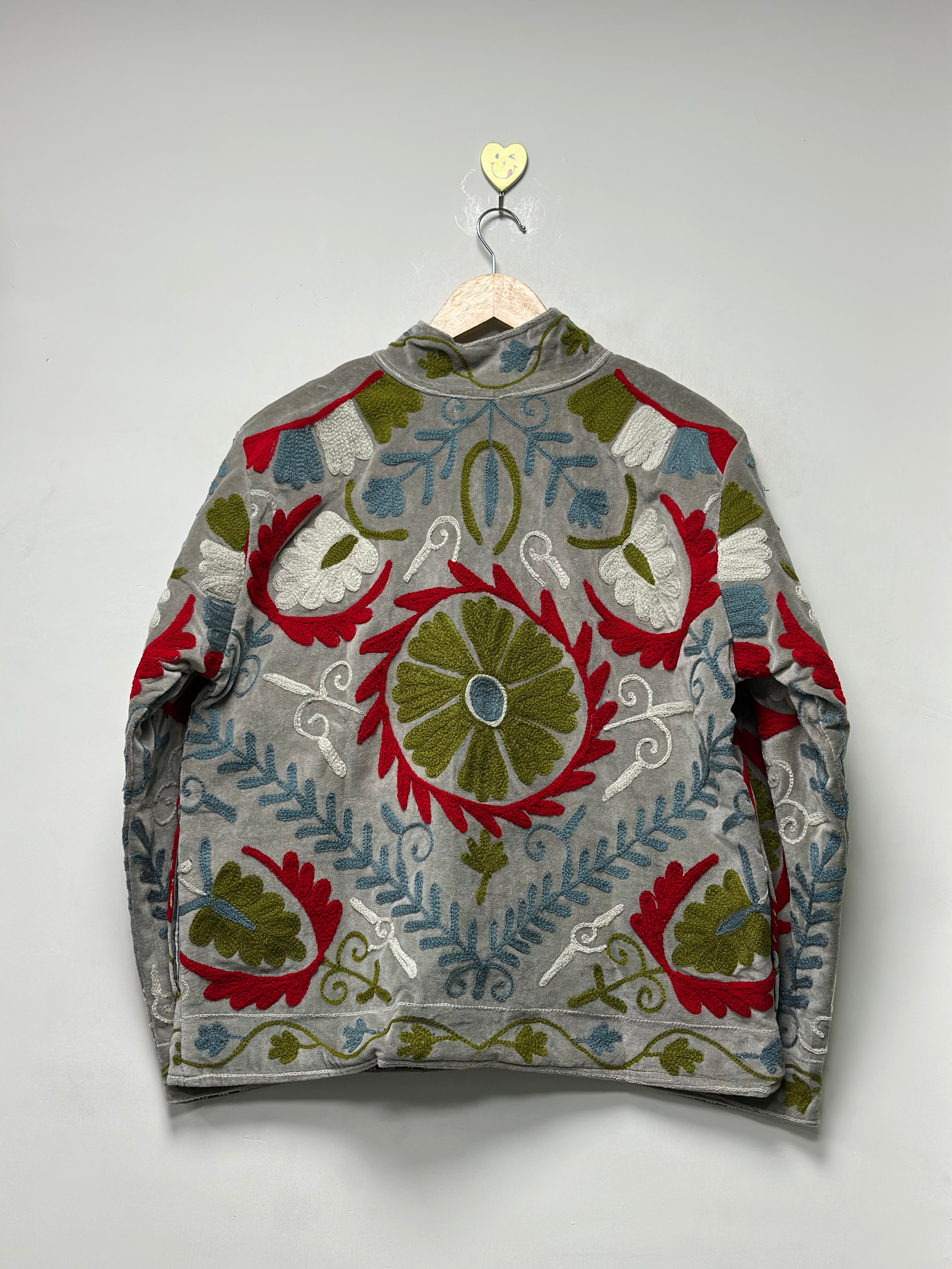 Black Handmade Cotton Boho Jacket