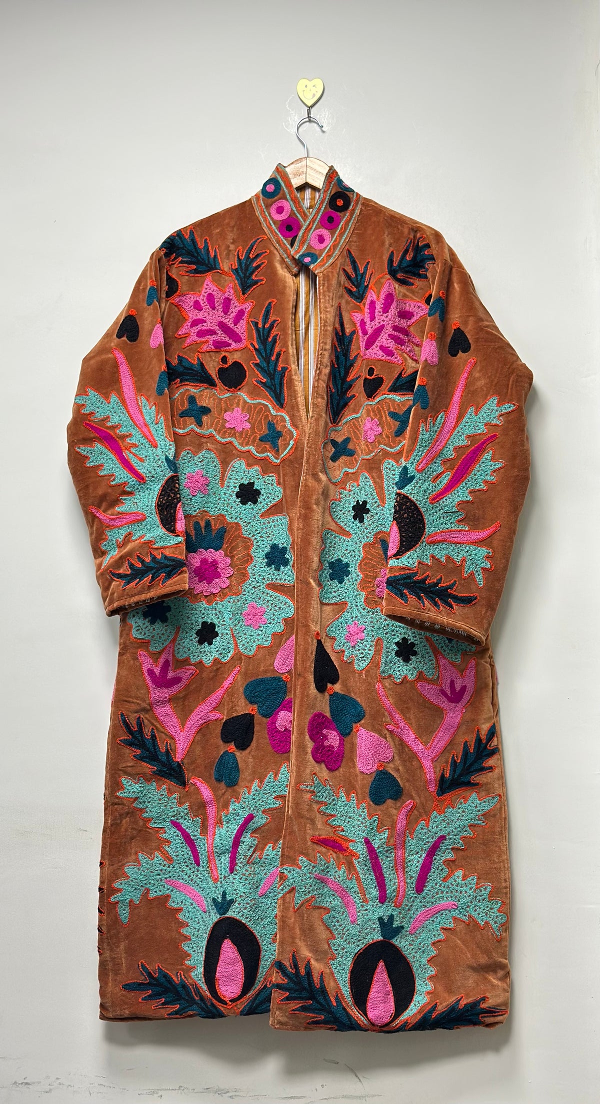 Handmade Embroidered Kimono Robe & Bathrobe
