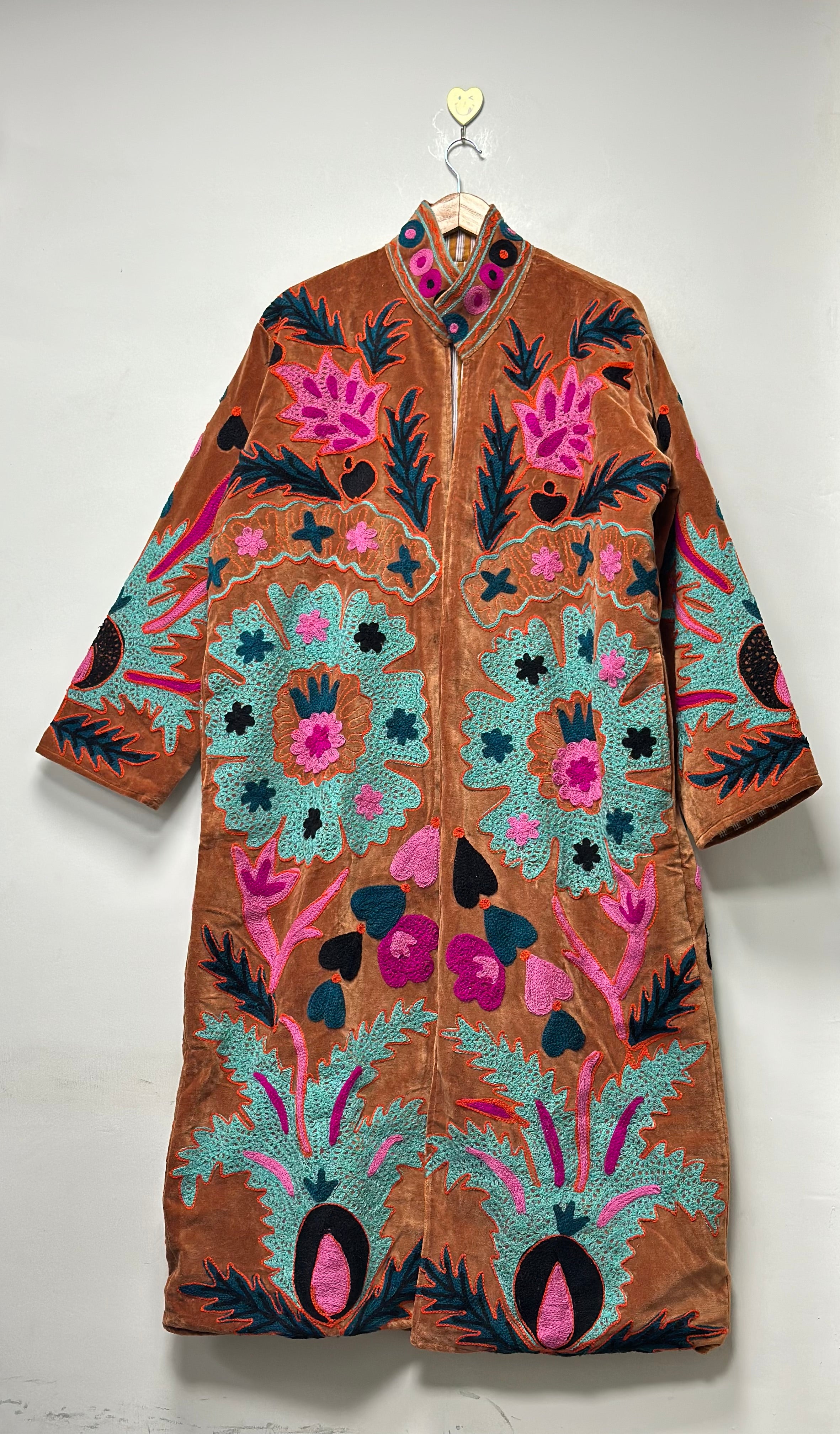 Image of Handmade Embroidered Kimono Robe & Bathrobe