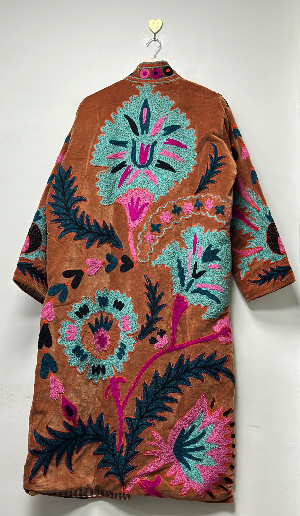 Handmade Embroidered Kimono Robe & Bathrobe