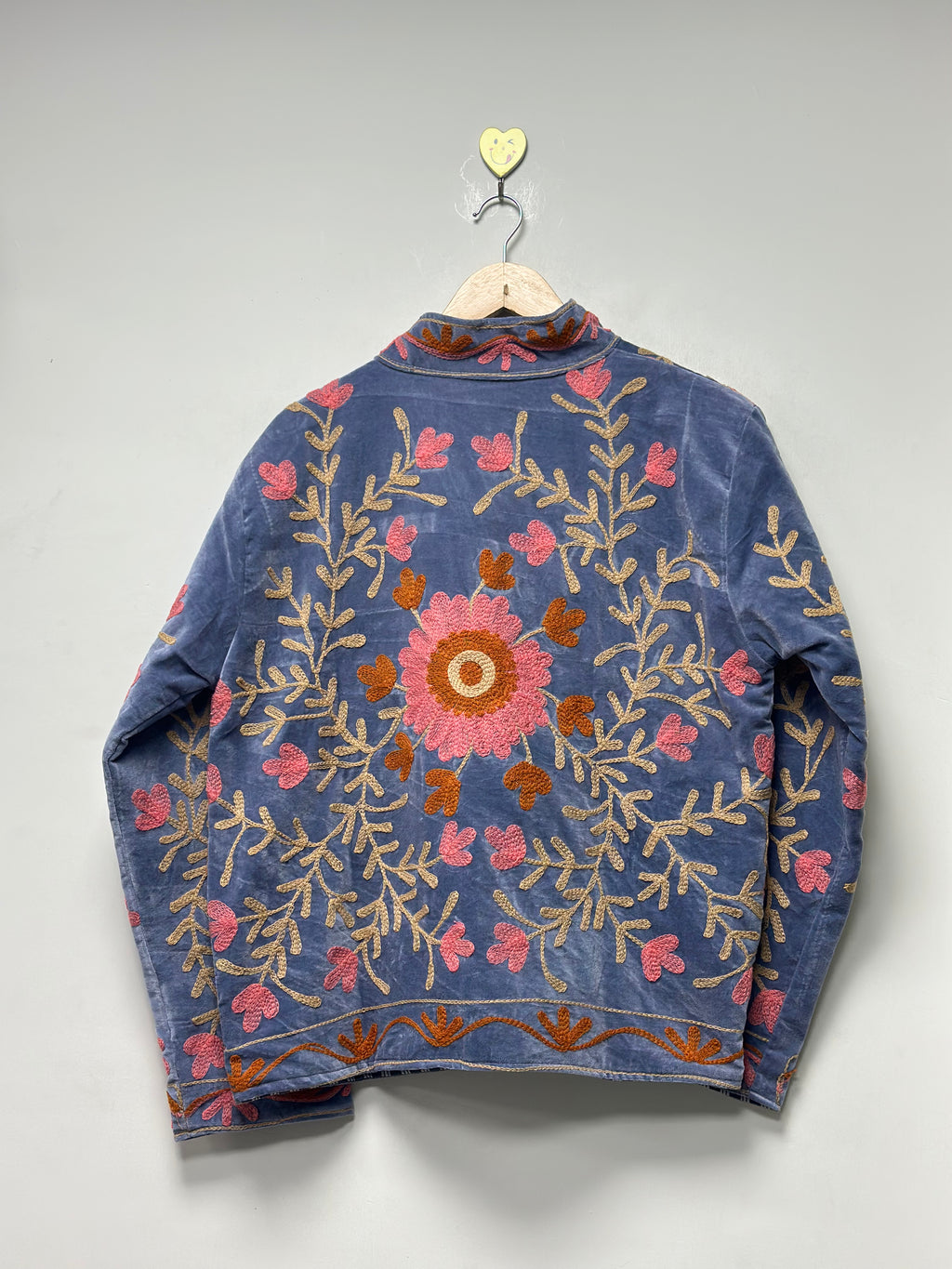 Suzani Embroidered Jacket for women Boho Floral Coat