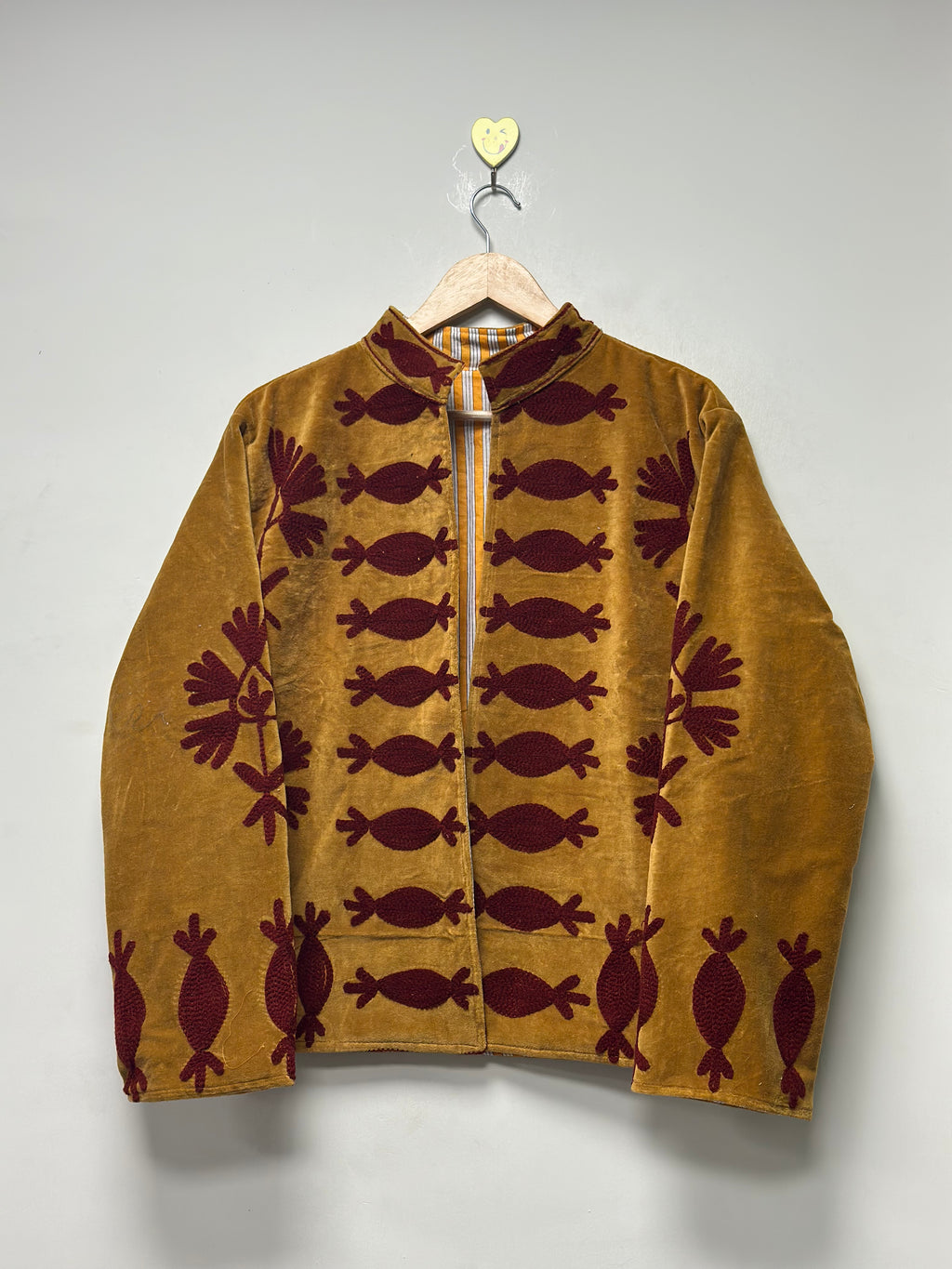Indian Boho suzani jacket festival winterwear coat