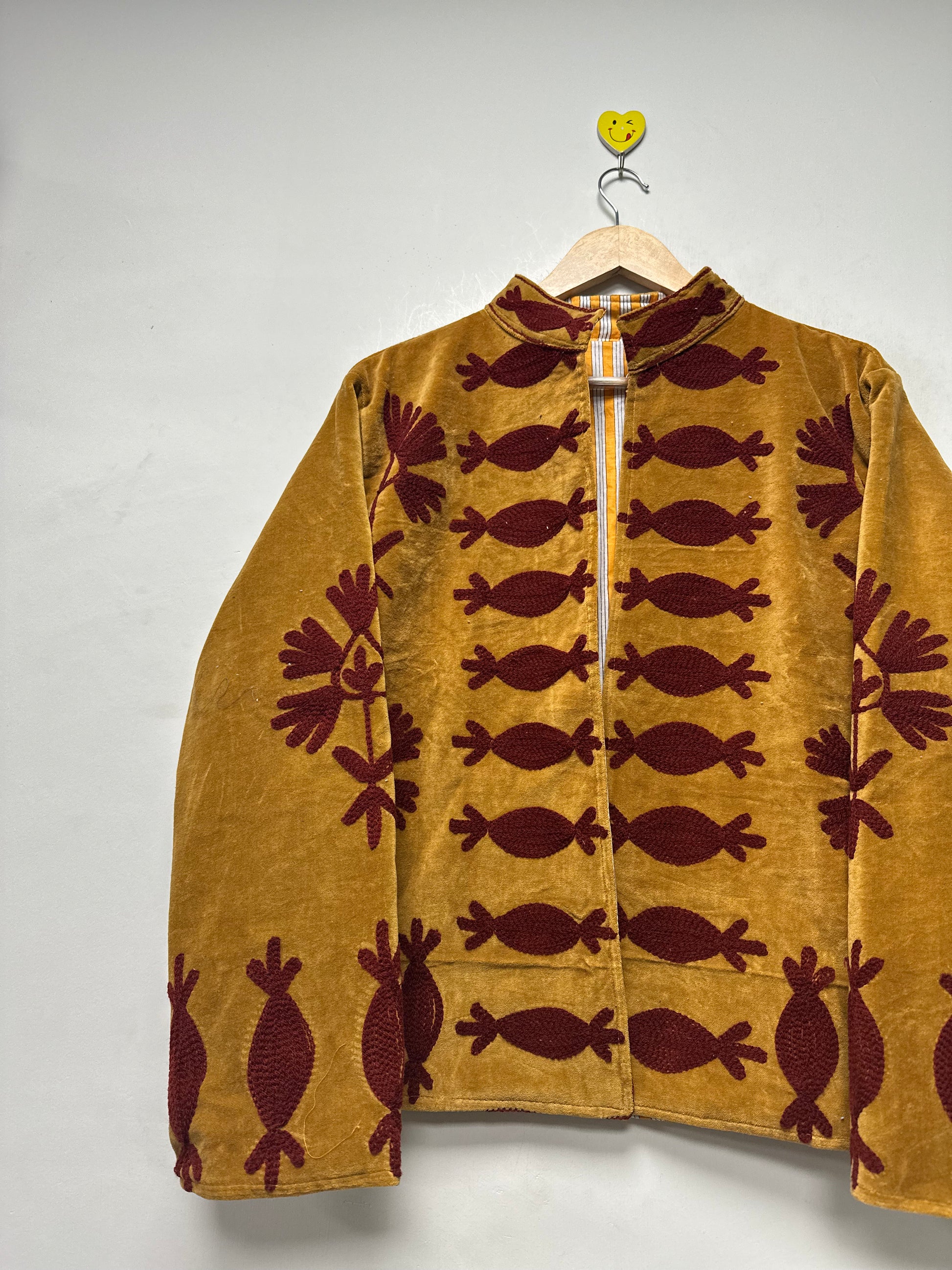 Indian Boho suzani jacket festival winterwear coat