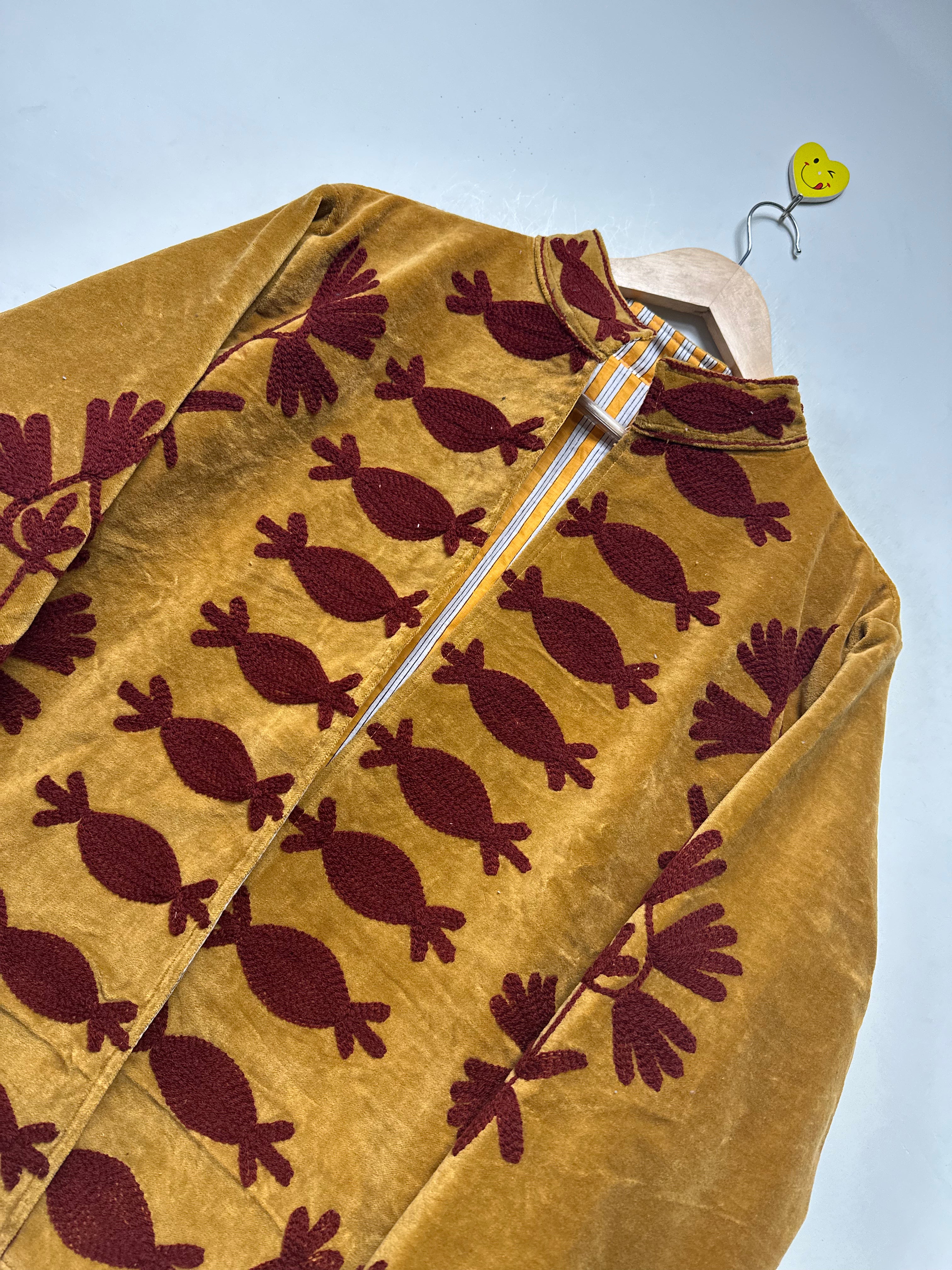 Indian Boho suzani jacket festival winterwear coat