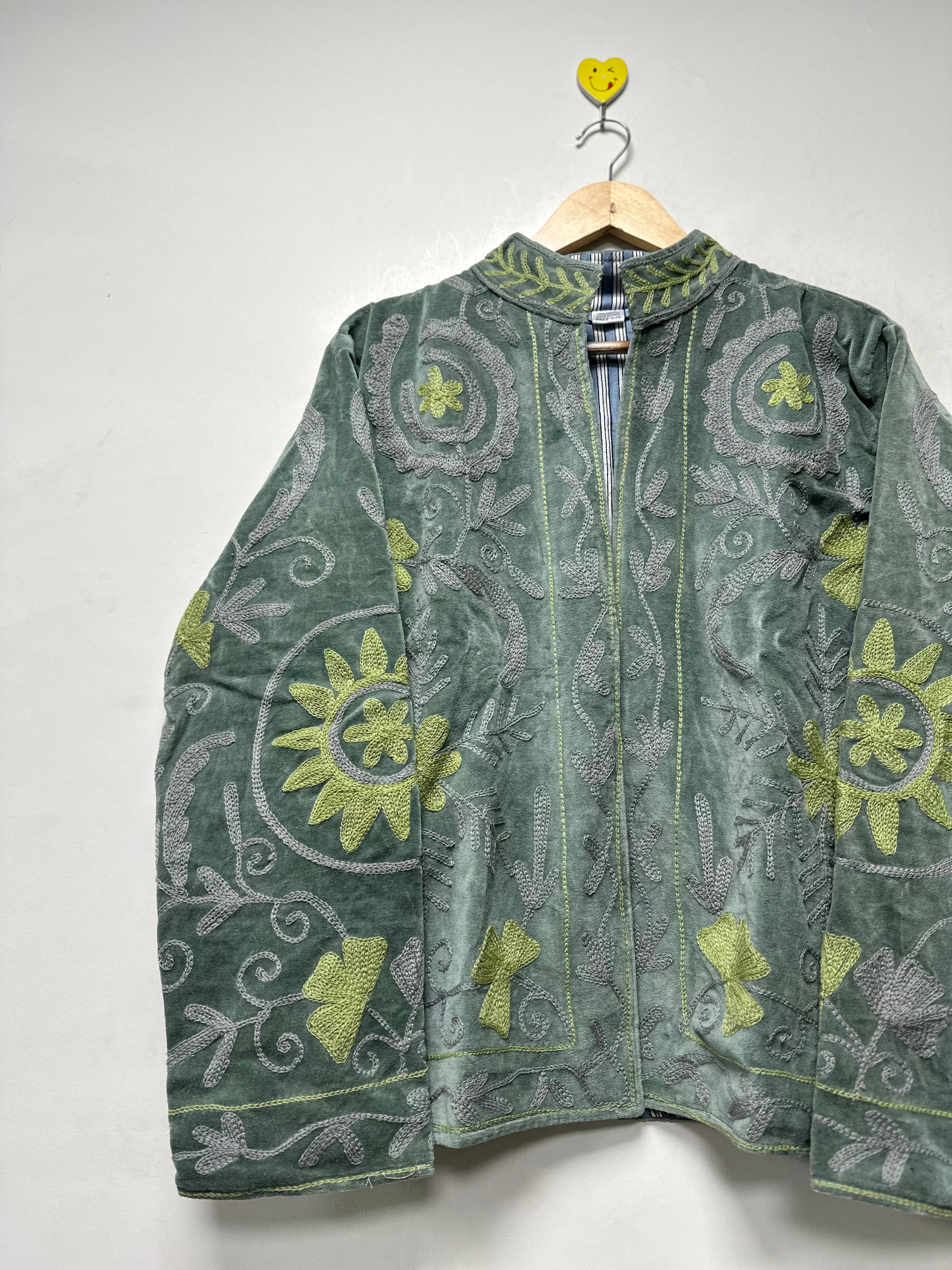 Image of Handmade Boho ethnic Winter Coat for women