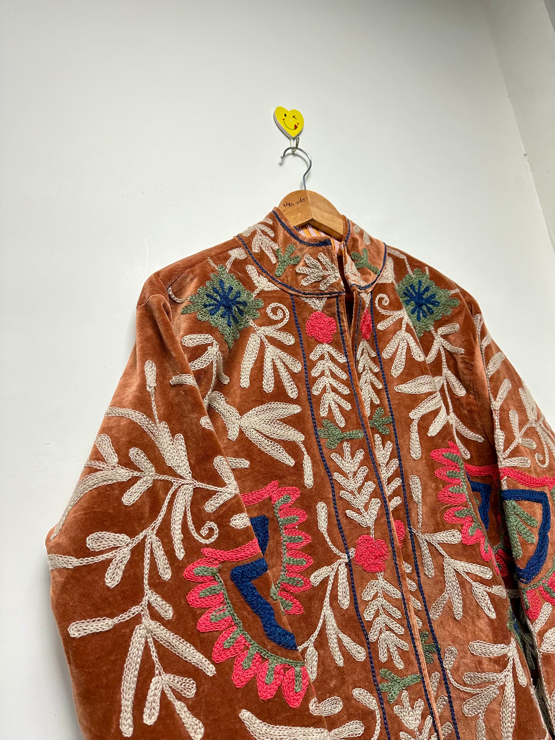 Handmade Bohemian Floral Coat for Women SUZANI jackets