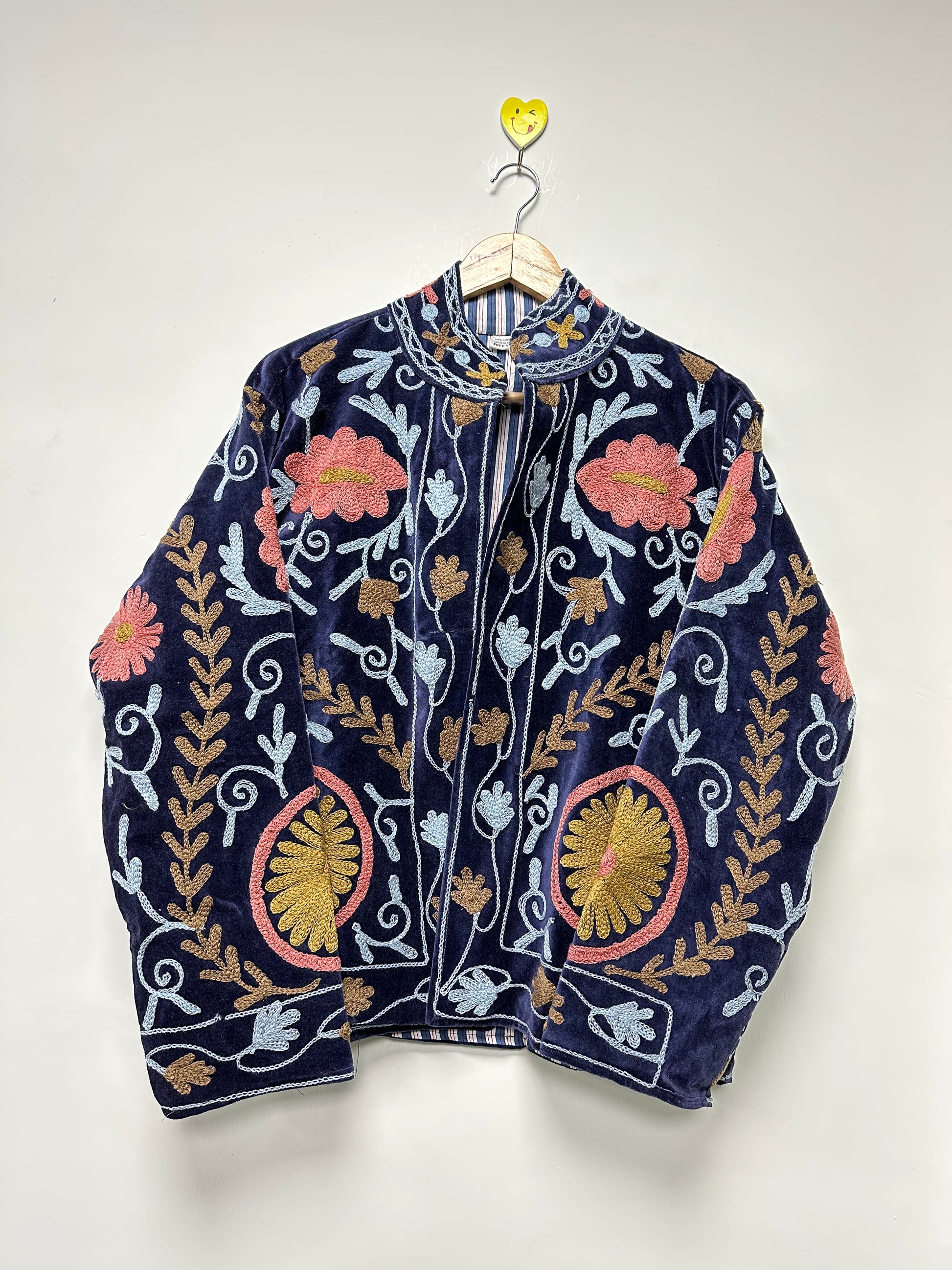 Bohemian Artistic Embroidered Winter Jacket for women