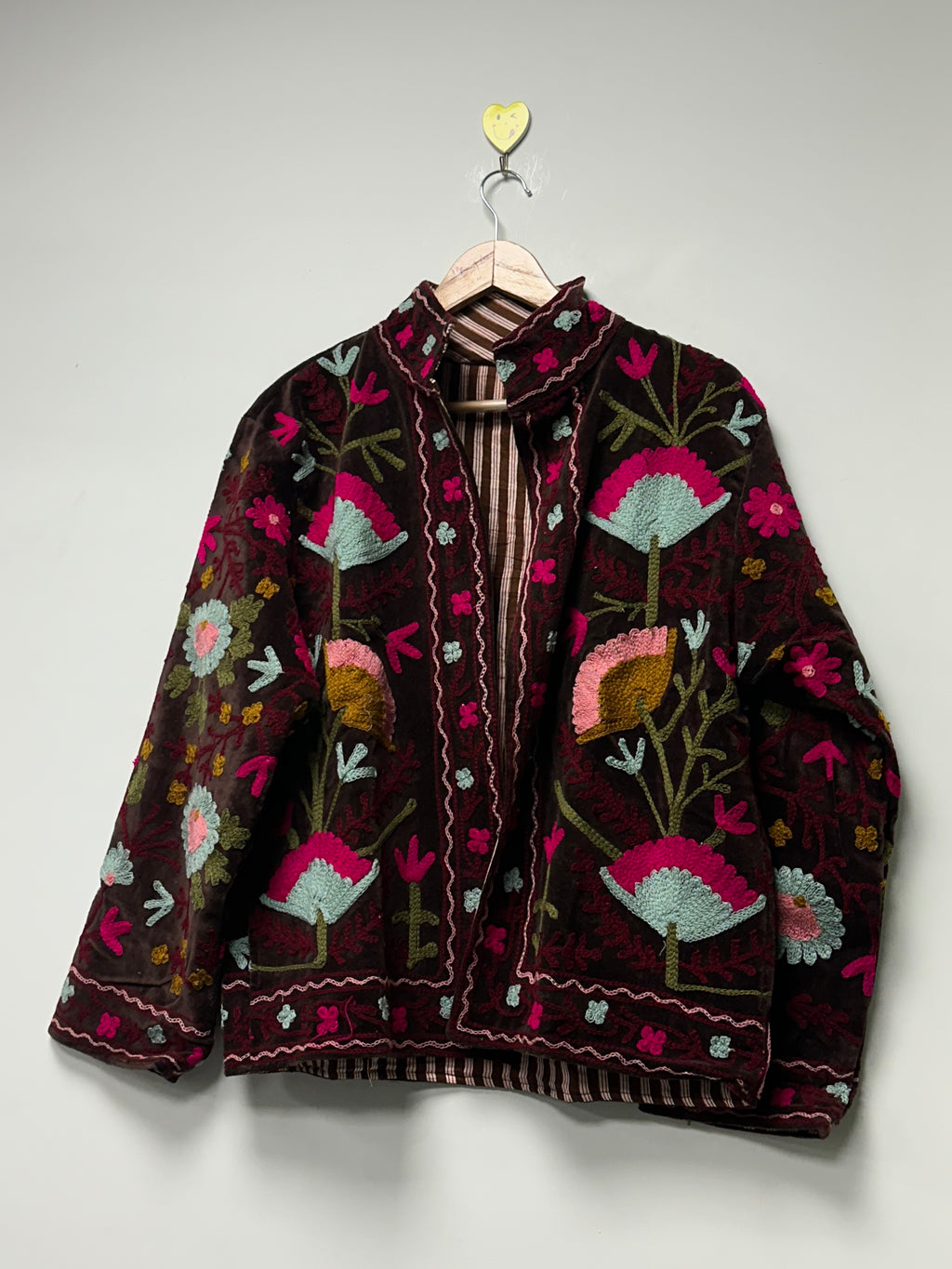 Women’s Premium Velvet suzani Jacket perfect winter wear outfit