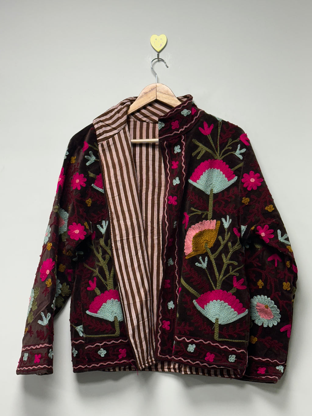 Women’s Premium Velvet suzani Jacket perfect winter wear outfit