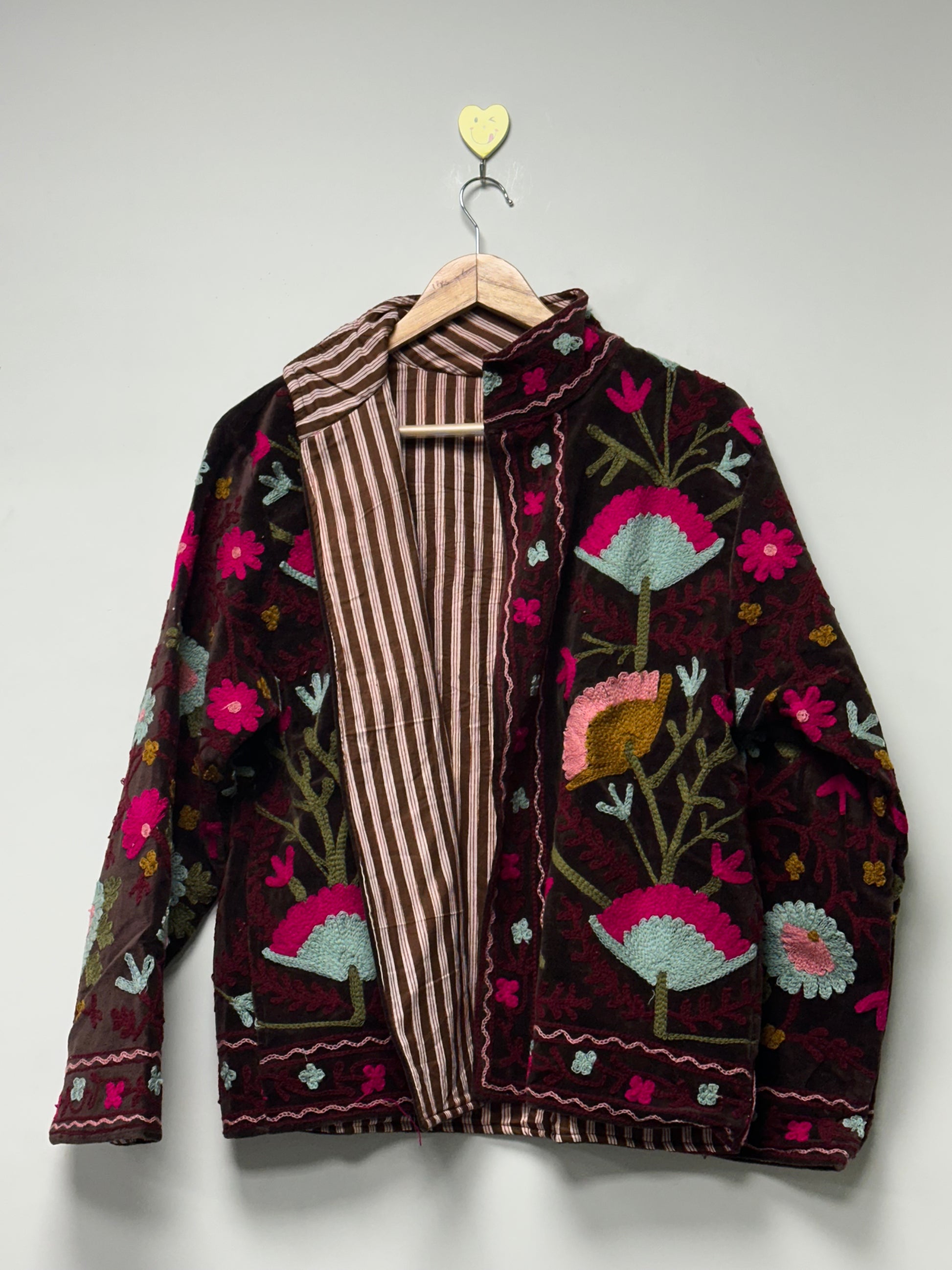 Women’s Premium Velvet suzani Jacket perfect winter wear outfit