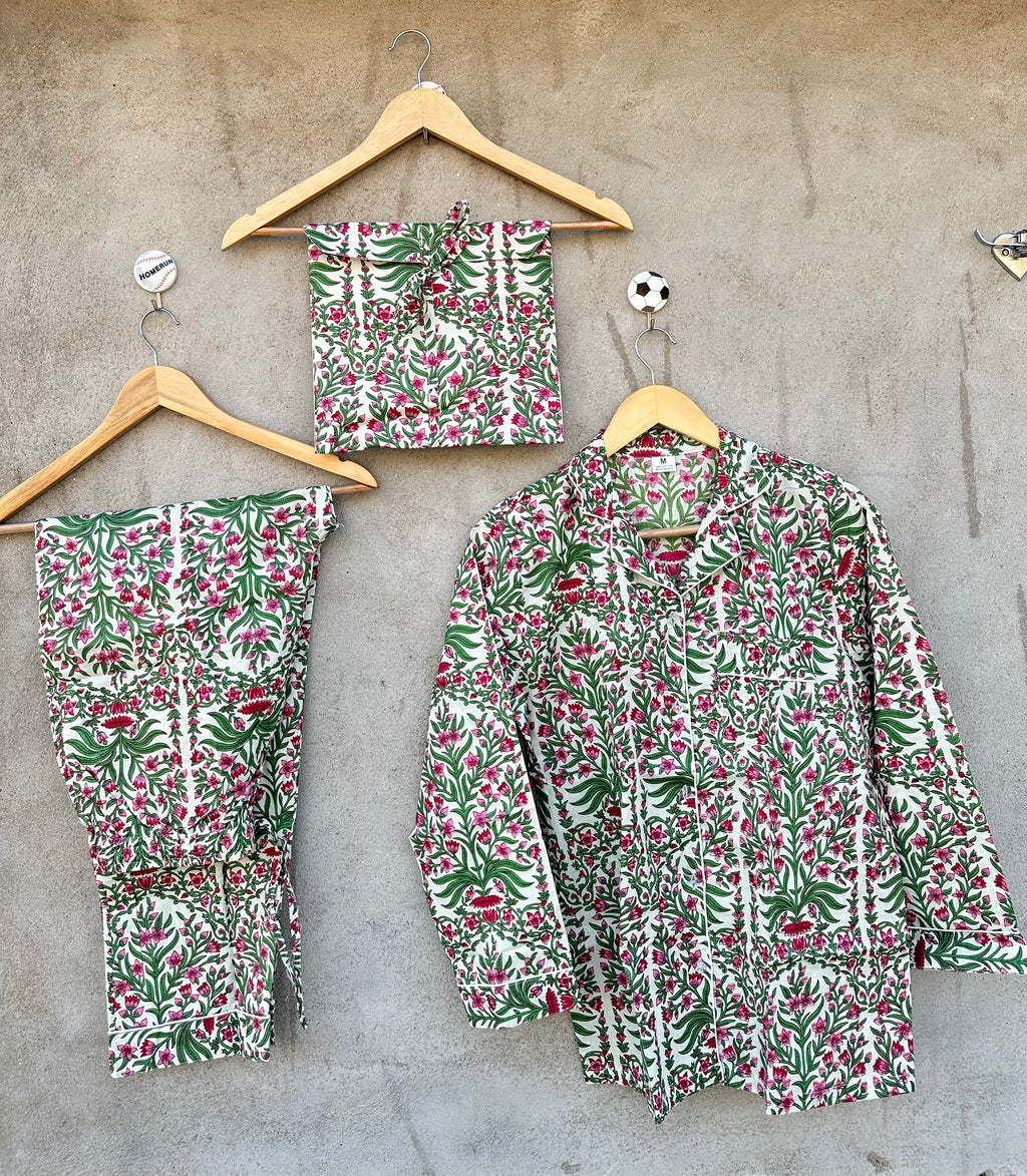 Floral Lounge Wear Set for Women