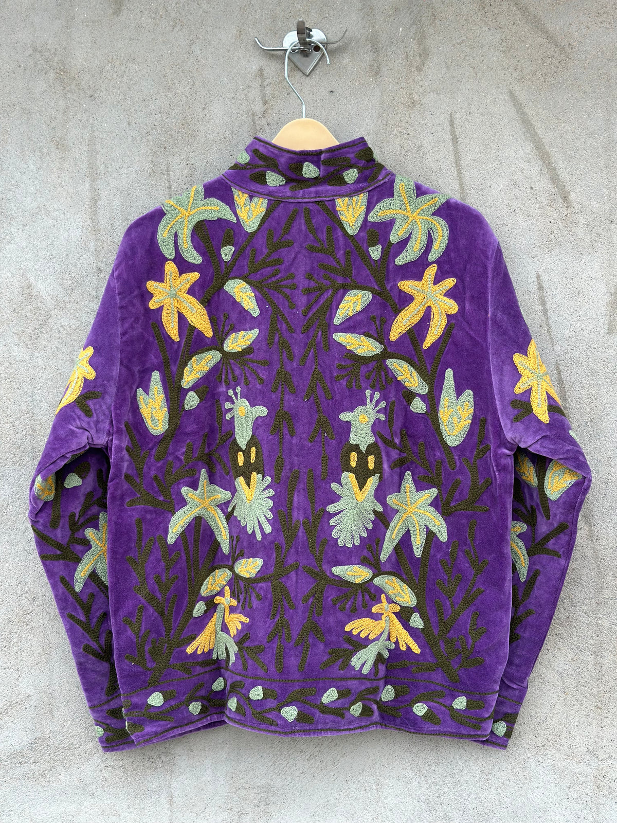 Handmade Velvet Suzani Jacket for Women