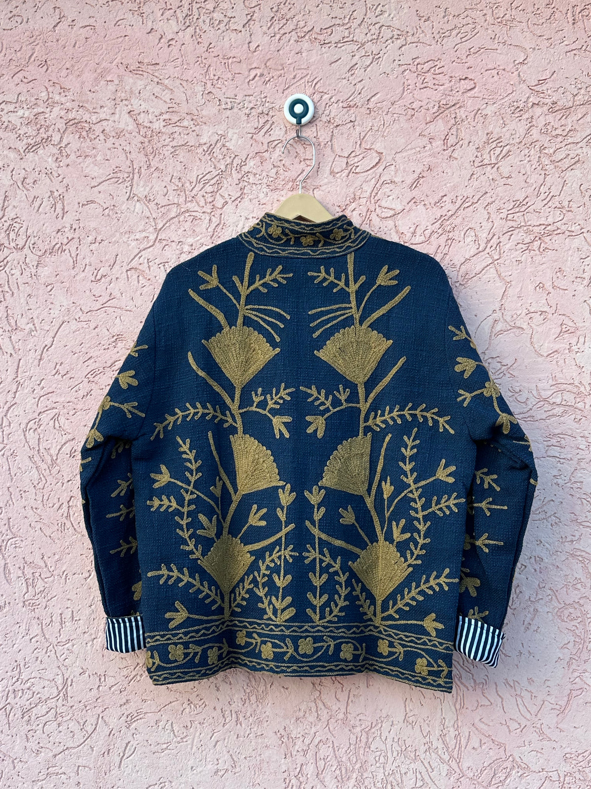 Navy Blue TNT Suzani Jacket