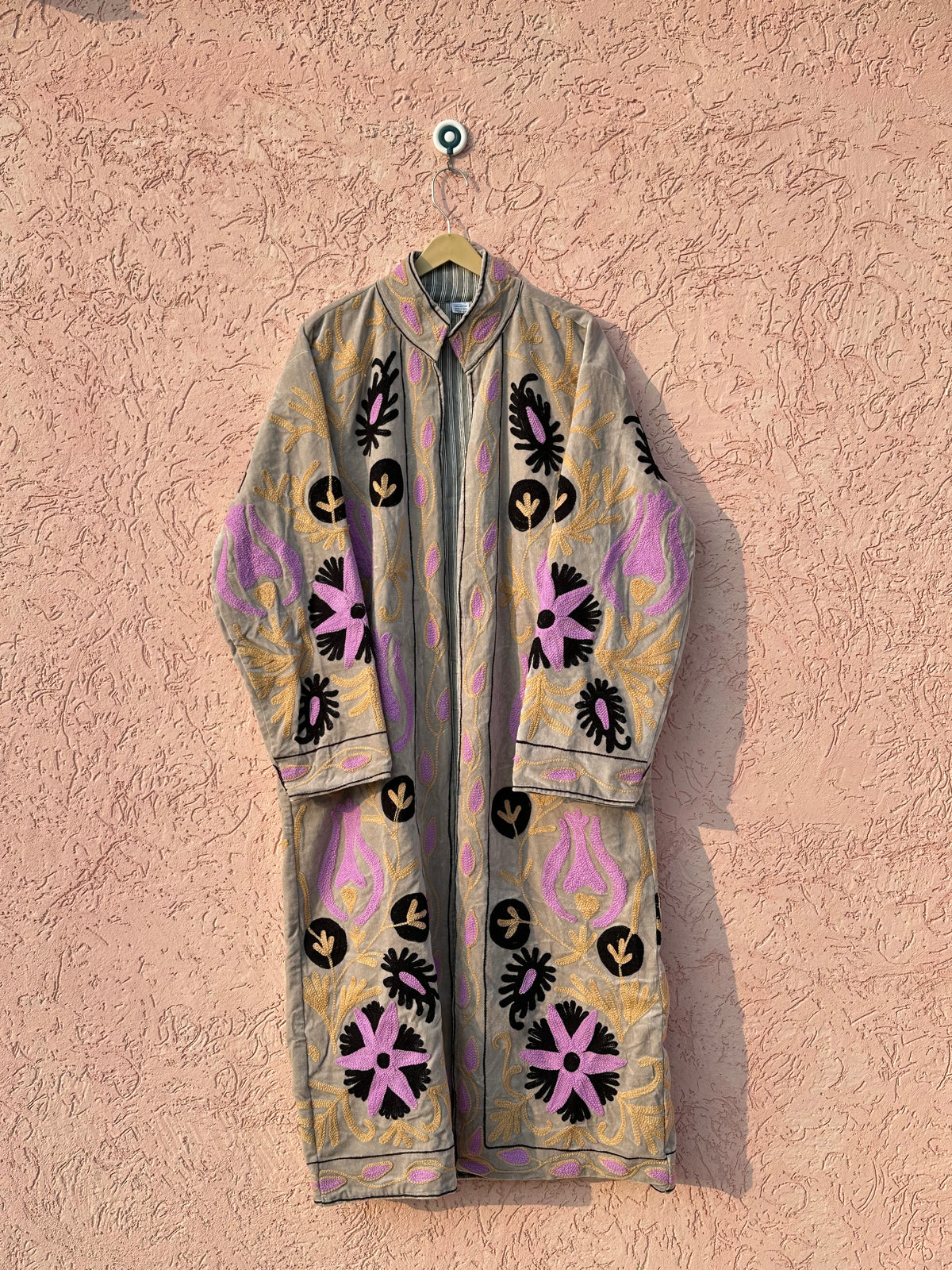 Handmade Embroidered Kimono Robe