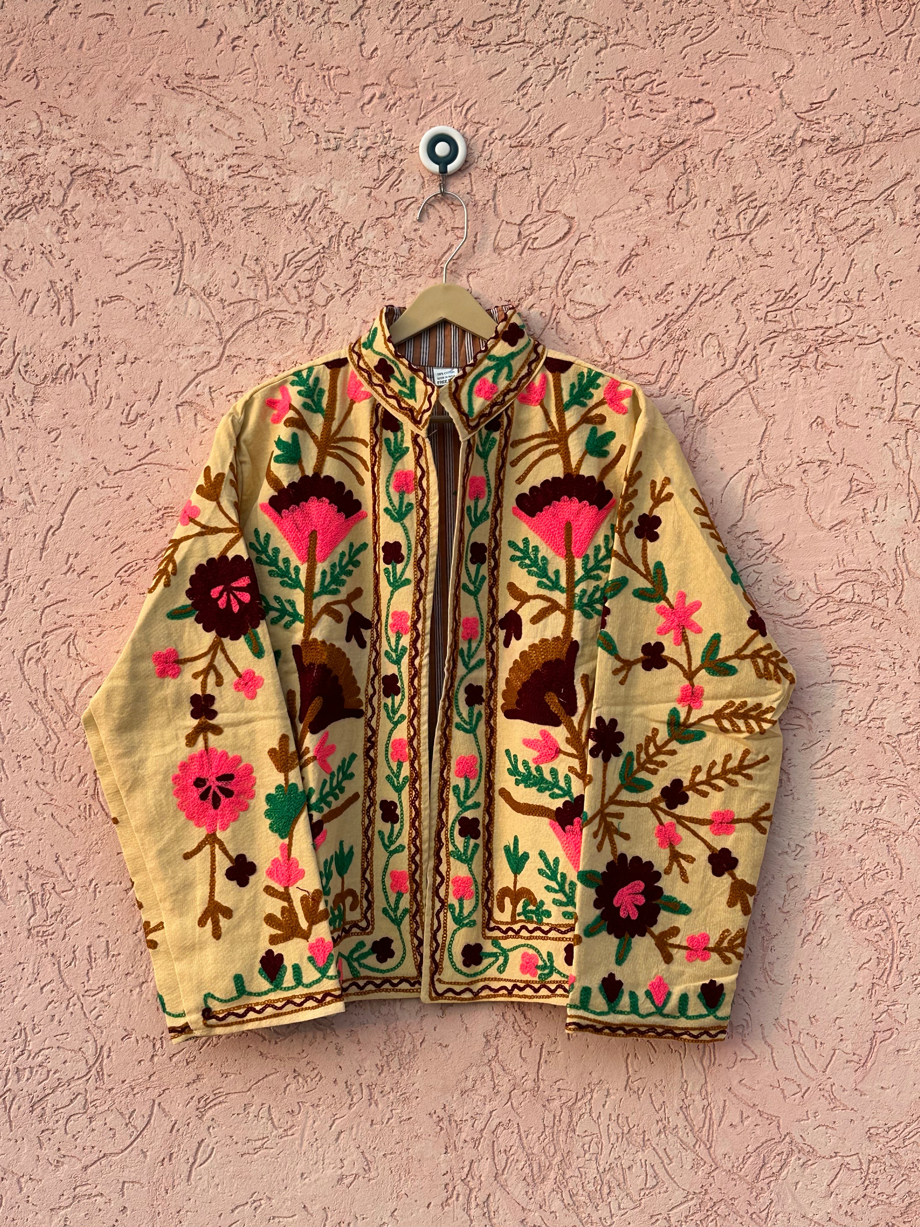 Image of Duck Canvas Suzani Jacket for Women