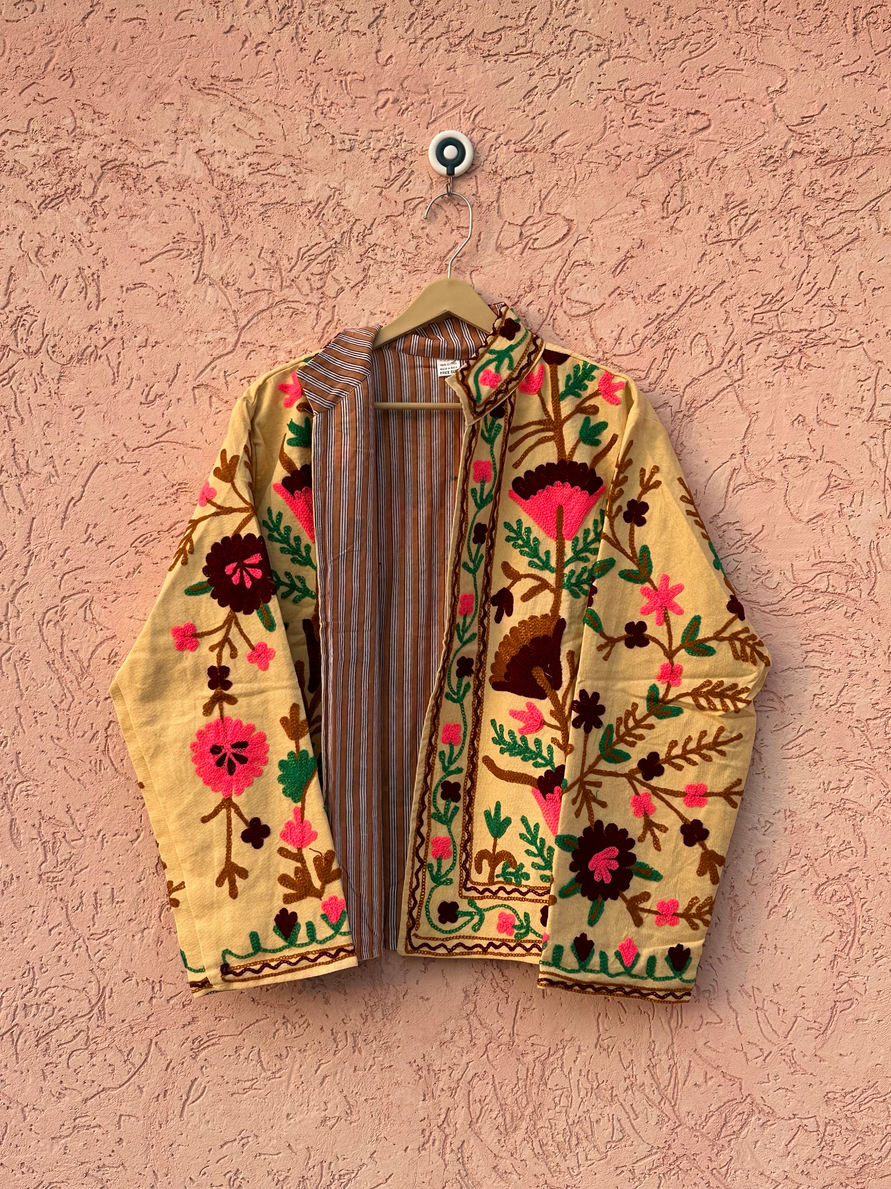 Image of Duck Canvas Suzani Jacket for Women