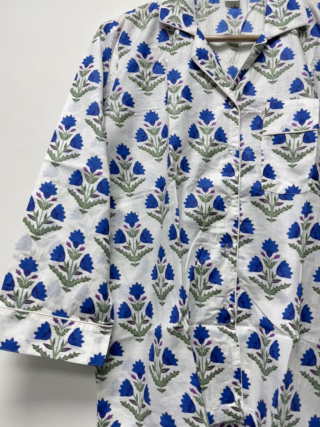 Premium Handmade Cotton Pajama Set for Women