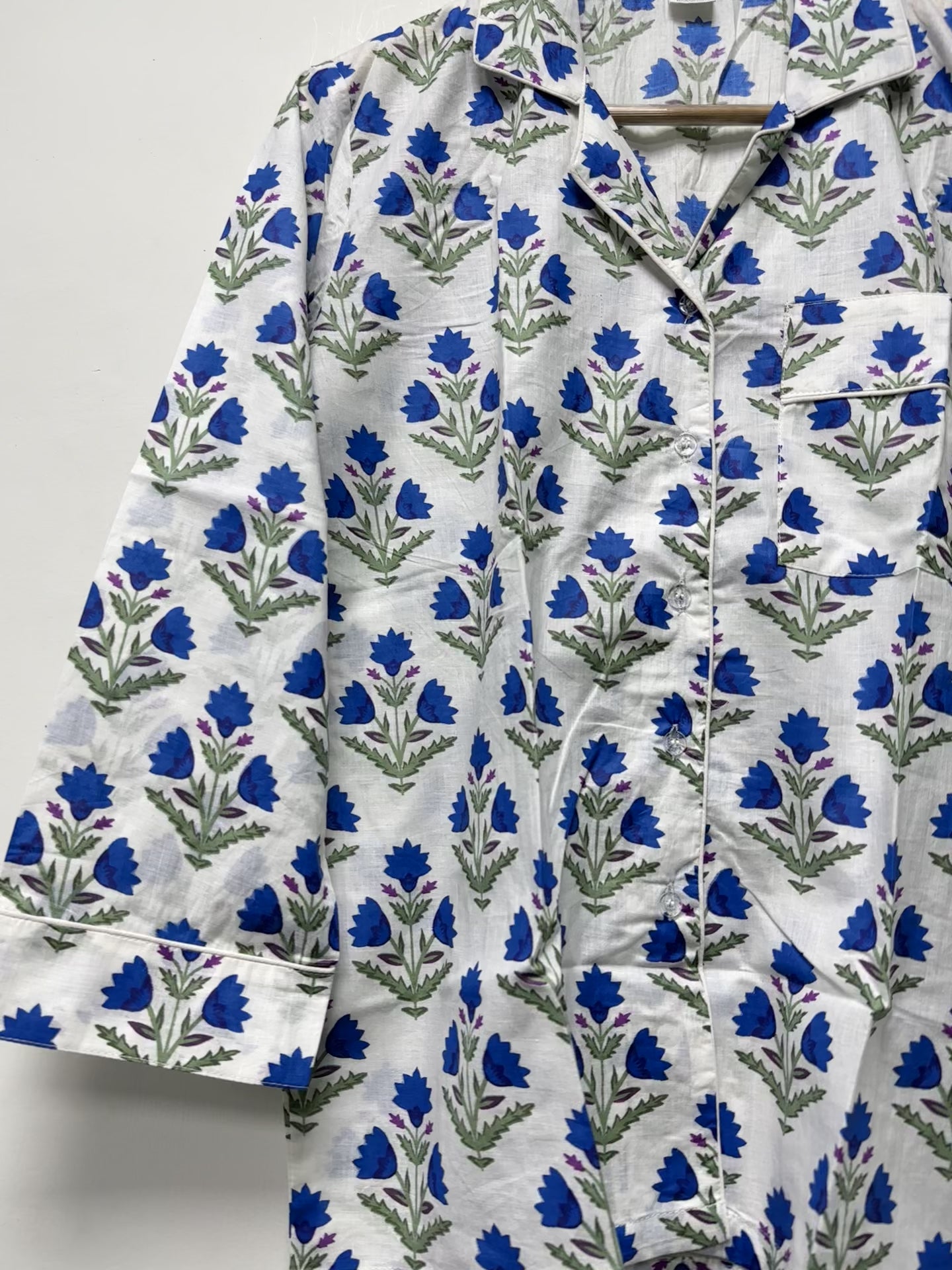 Premium Handmade Cotton Pajama Set for Women