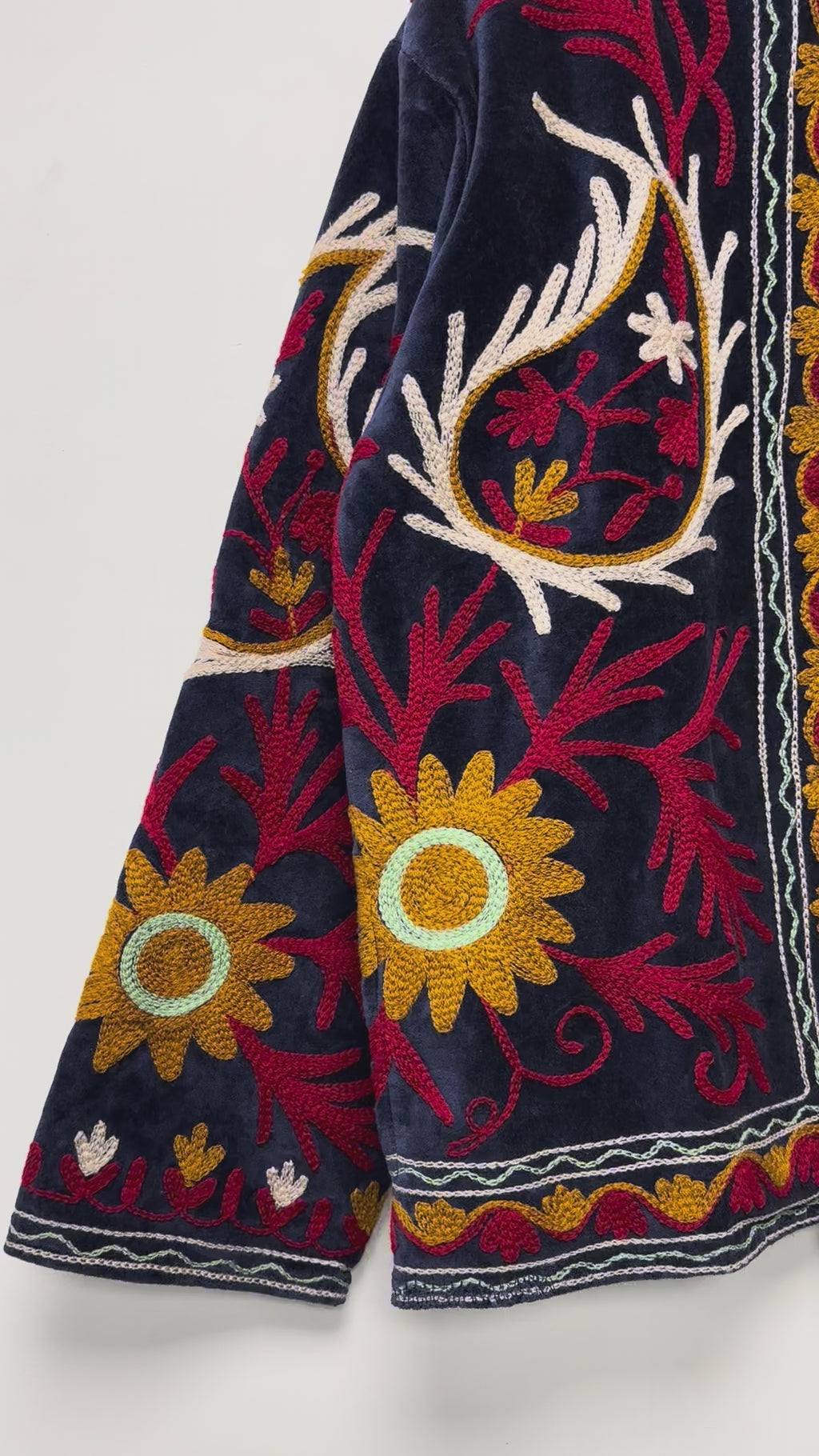 Bohemian Floral Coat Women's Wear